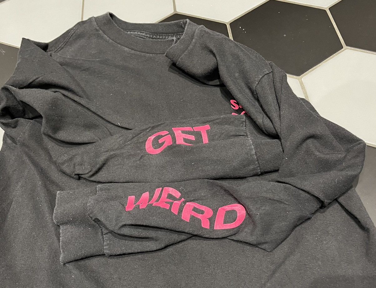 Anti Social Social Club Anti Social Social Club 'Get Weird' Pink Long Sleeve Tee Size US S / EU 44-46 / 1 - 4 Thumbnail
