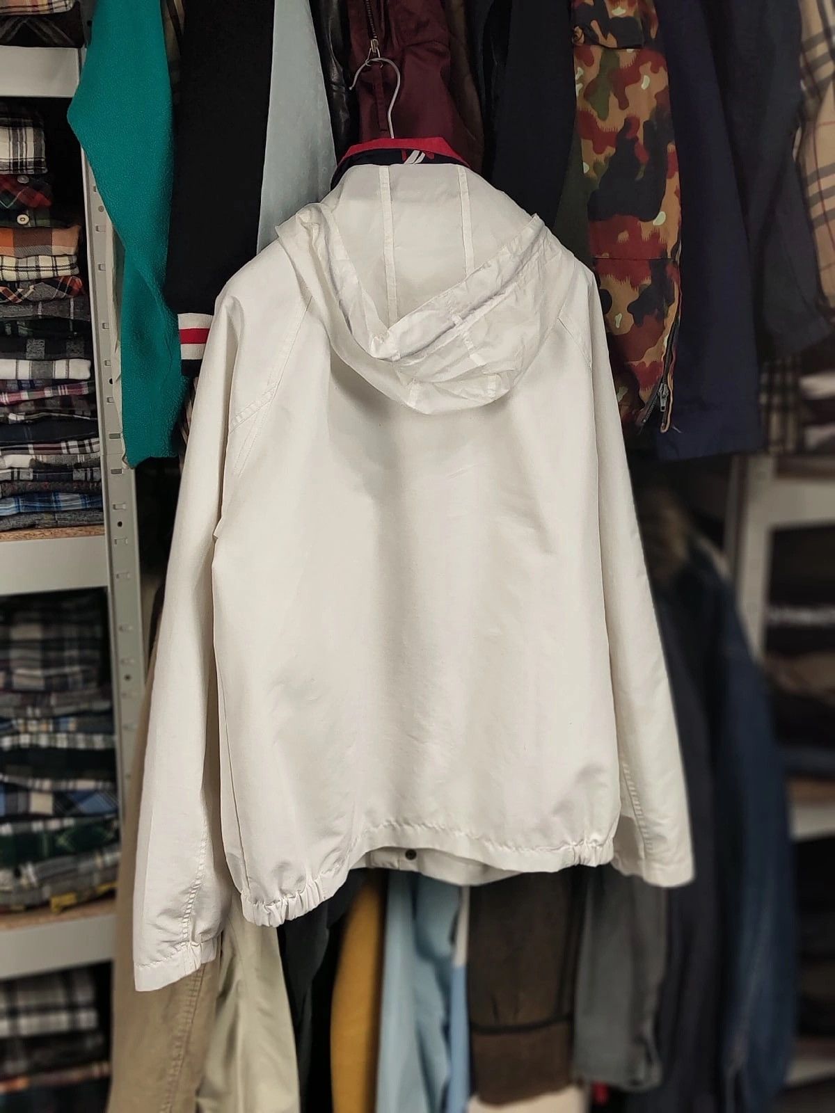 Nautica Nautica Windbreaker White with Logo Hooded zip up Jacket Size US S / EU 44-46 / 1 - 21 Thumbnail