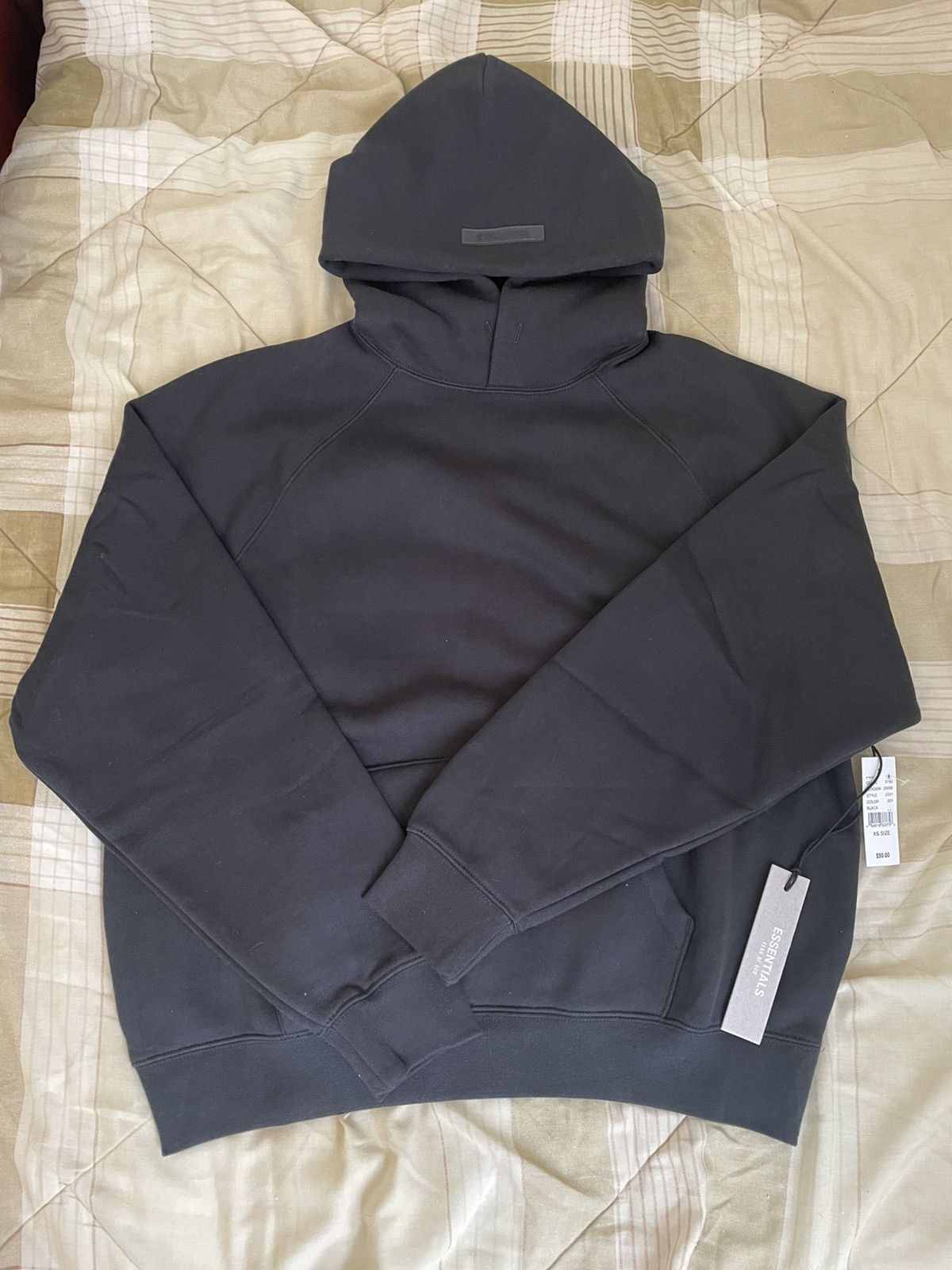 Fear of God Fear of God ESSENTIALS Black Set (Hoodie & Pants) Size US XS / EU 42 / 0 - 4 Thumbnail