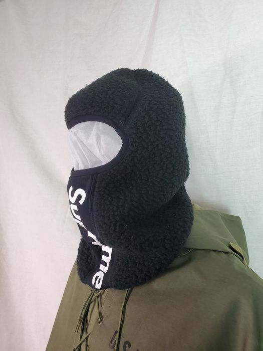 Supreme 2017 Supreme Polartec Deep Pile Balaclava | Grailed