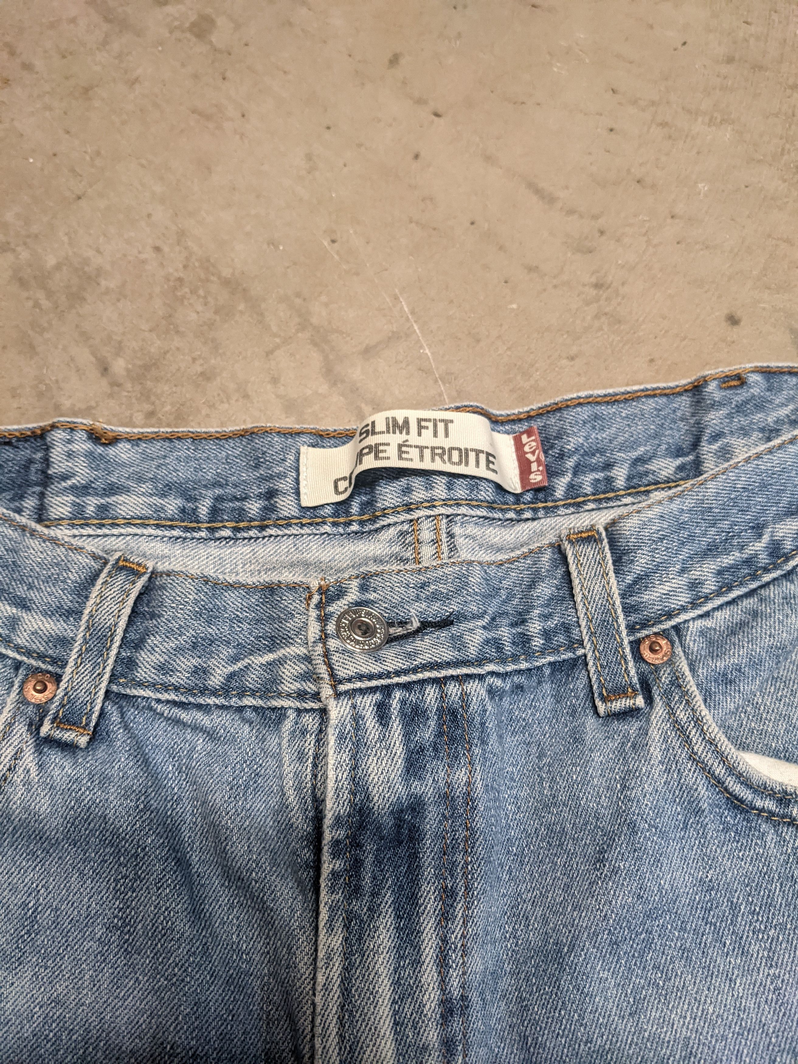 Levi's Levi's 516 Light wash Vintage Classic Jeans 36 x 34 Size US 36 / EU 52 - 5 Thumbnail