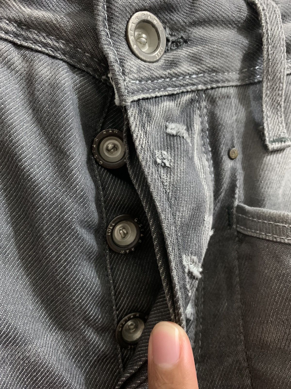Beauty Beast Gstar Denim Raw Disstressed Size US 30 / EU 46 - 5 Thumbnail