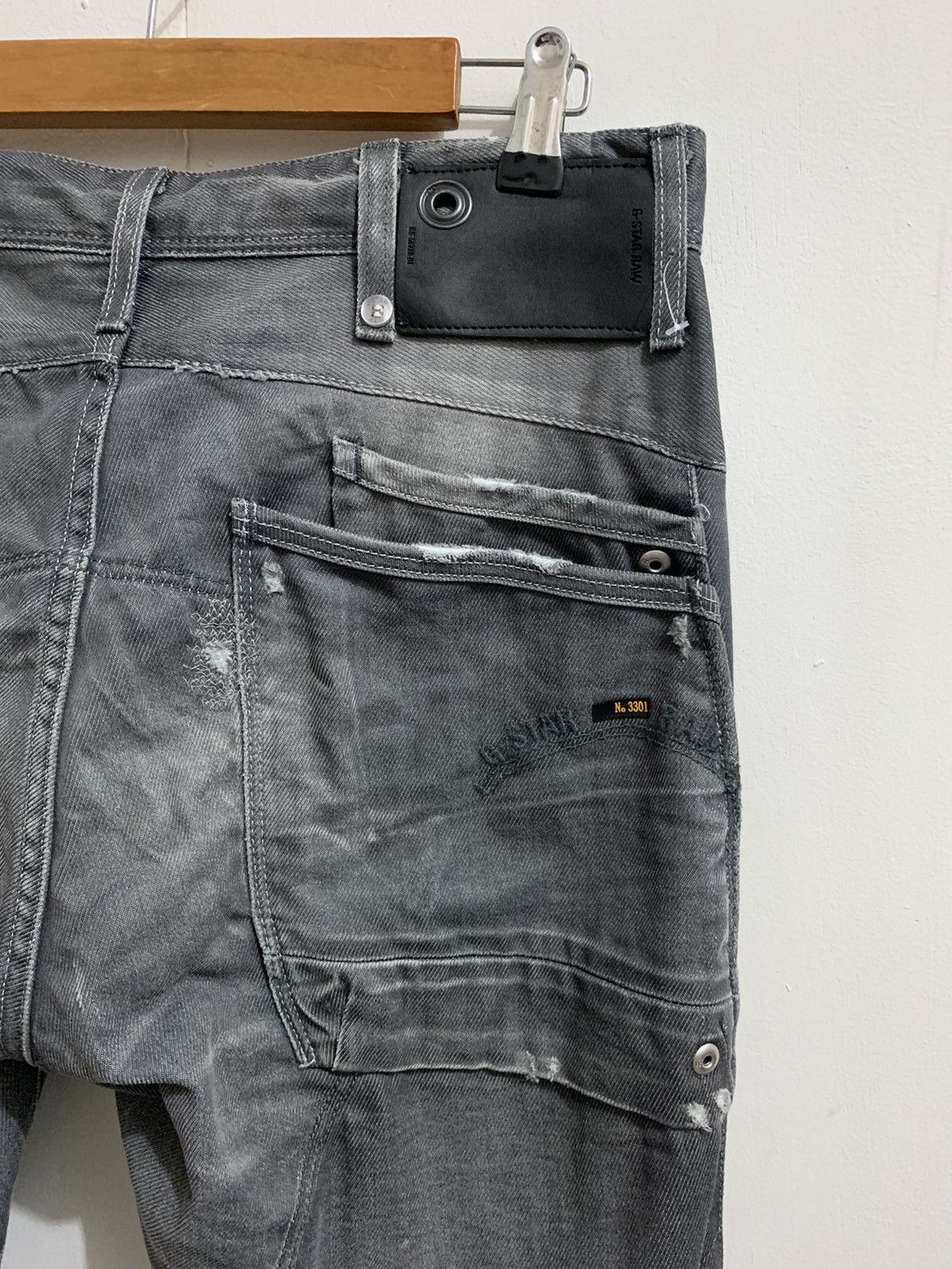 Beauty Beast Gstar Denim Raw Disstressed Size US 30 / EU 46 - 4 Thumbnail