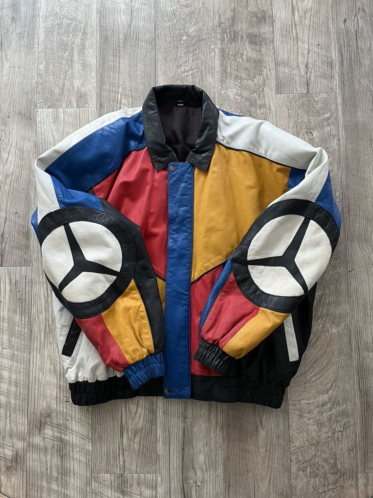 Vintage Mercedes Benz Letterman Jacket 2024 XL