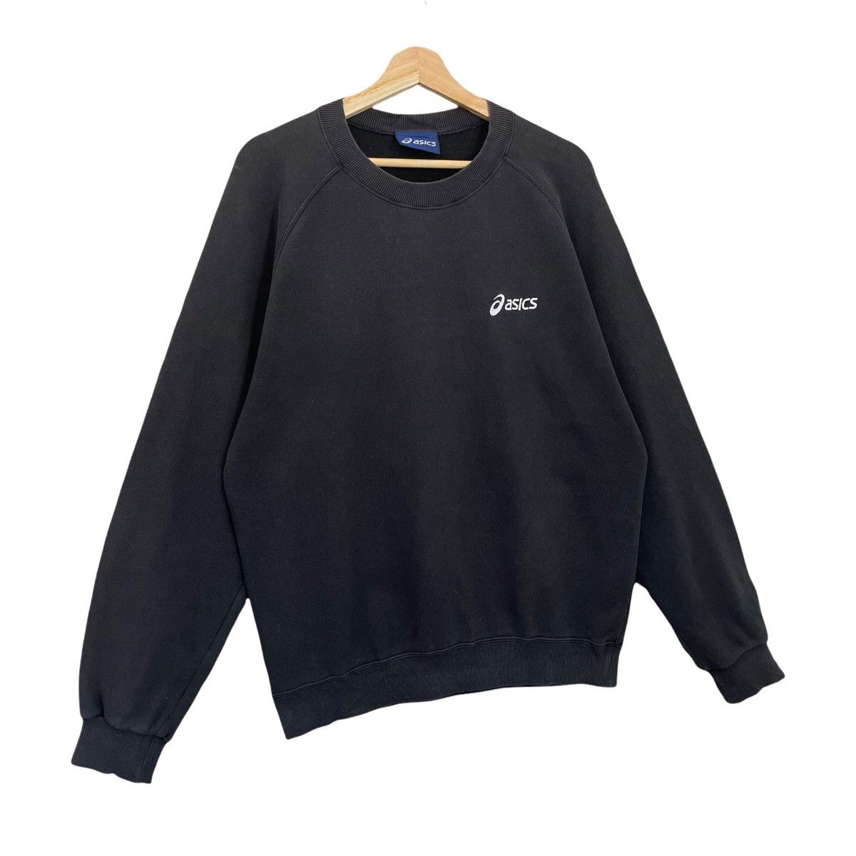 Asics Vintage 90’s Asics Small Logo Crewneck Sweatshirt Size M Size US M / EU 48-50 / 2 - 2 Thumbnail