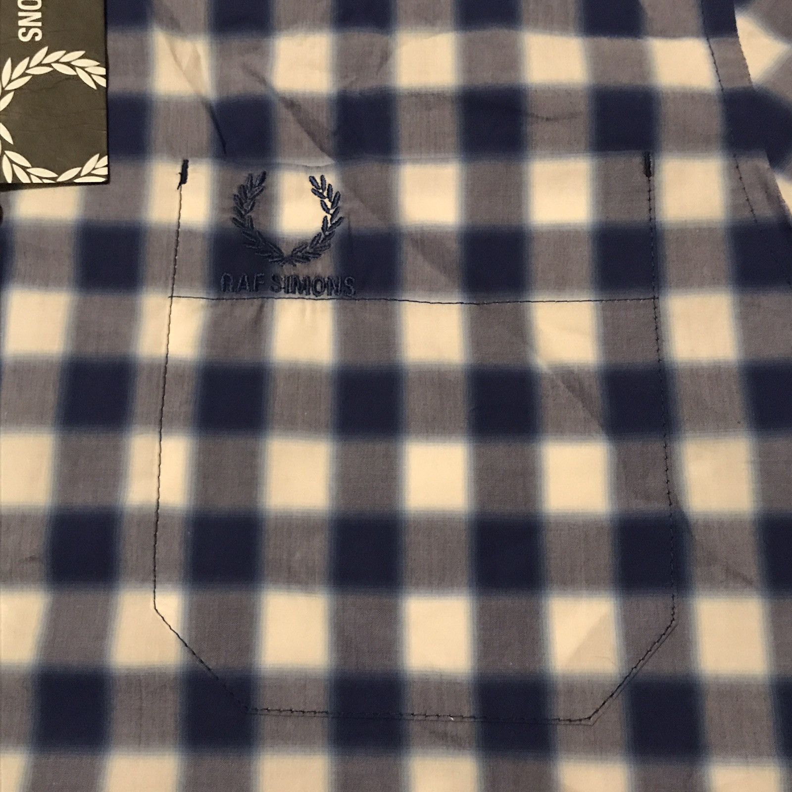 Fred Perry × Raf Simons Fred Perry x Raf Simons Checkered Shirt Size US XS / EU 42 / 0 - 3 Thumbnail