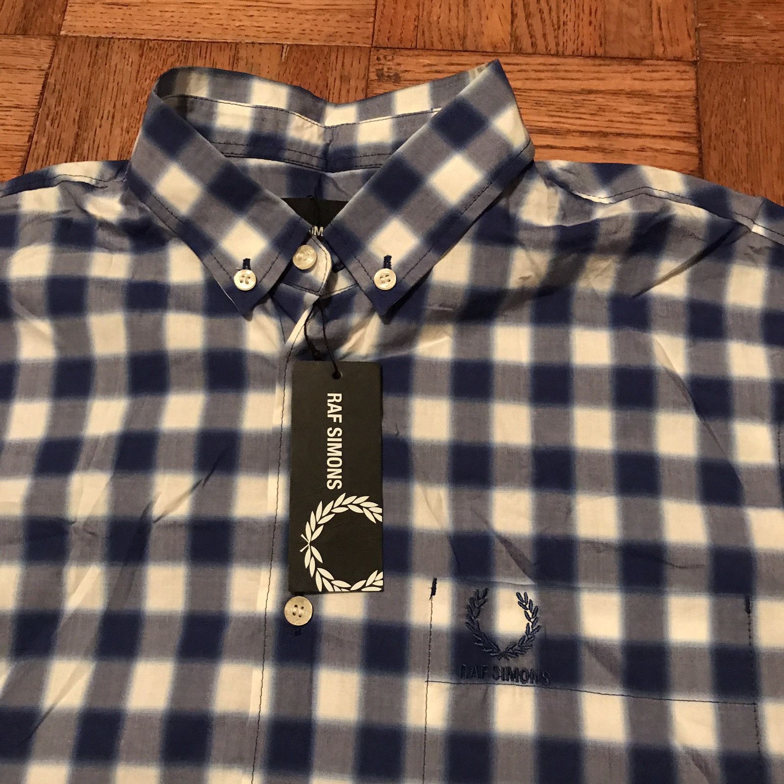 Fred Perry × Raf Simons Fred Perry x Raf Simons Checkered Shirt Size US XS / EU 42 / 0 - 2 Thumbnail