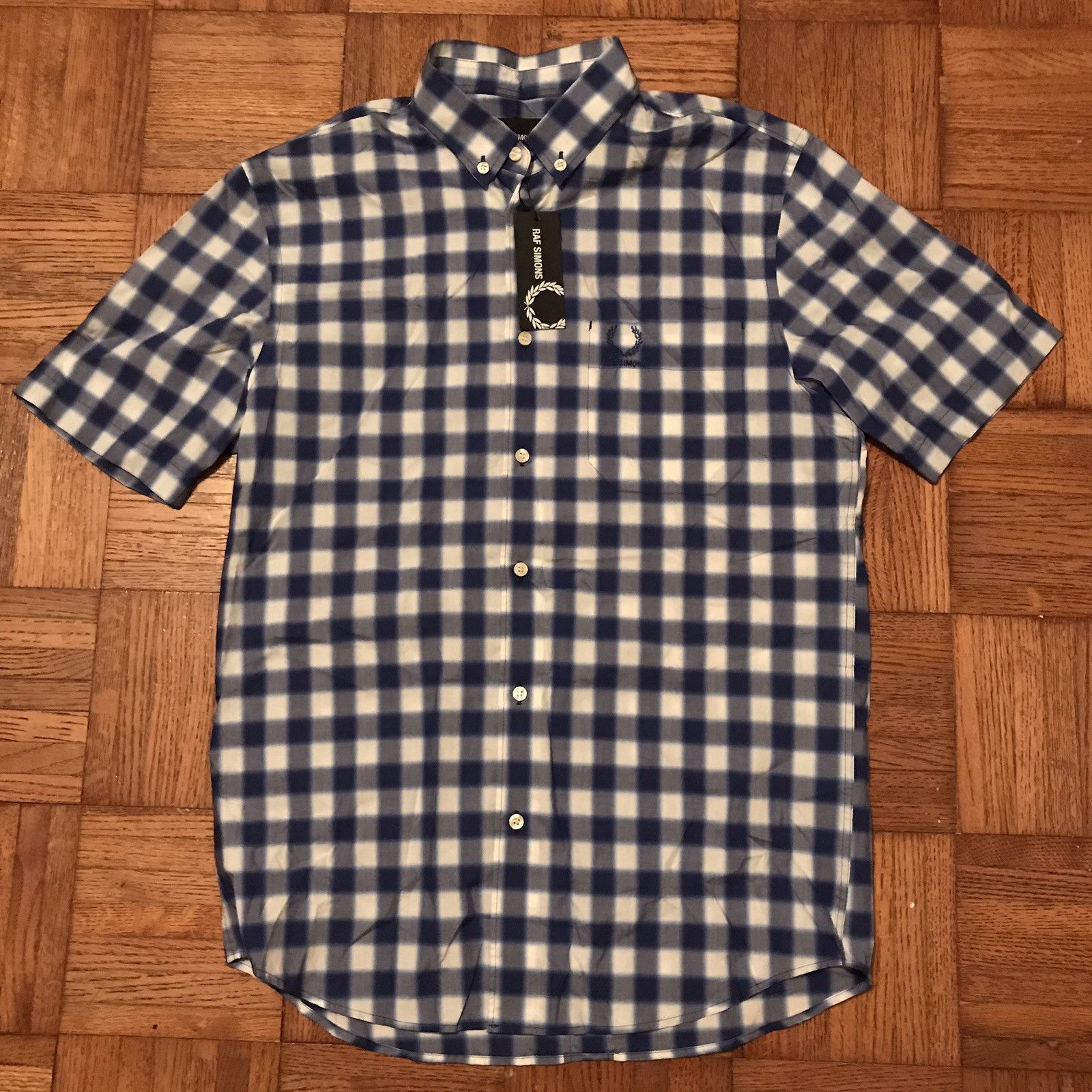 Fred Perry × Raf Simons Fred Perry x Raf Simons Checkered Shirt Size US XS / EU 42 / 0 - 1 Thumbnail