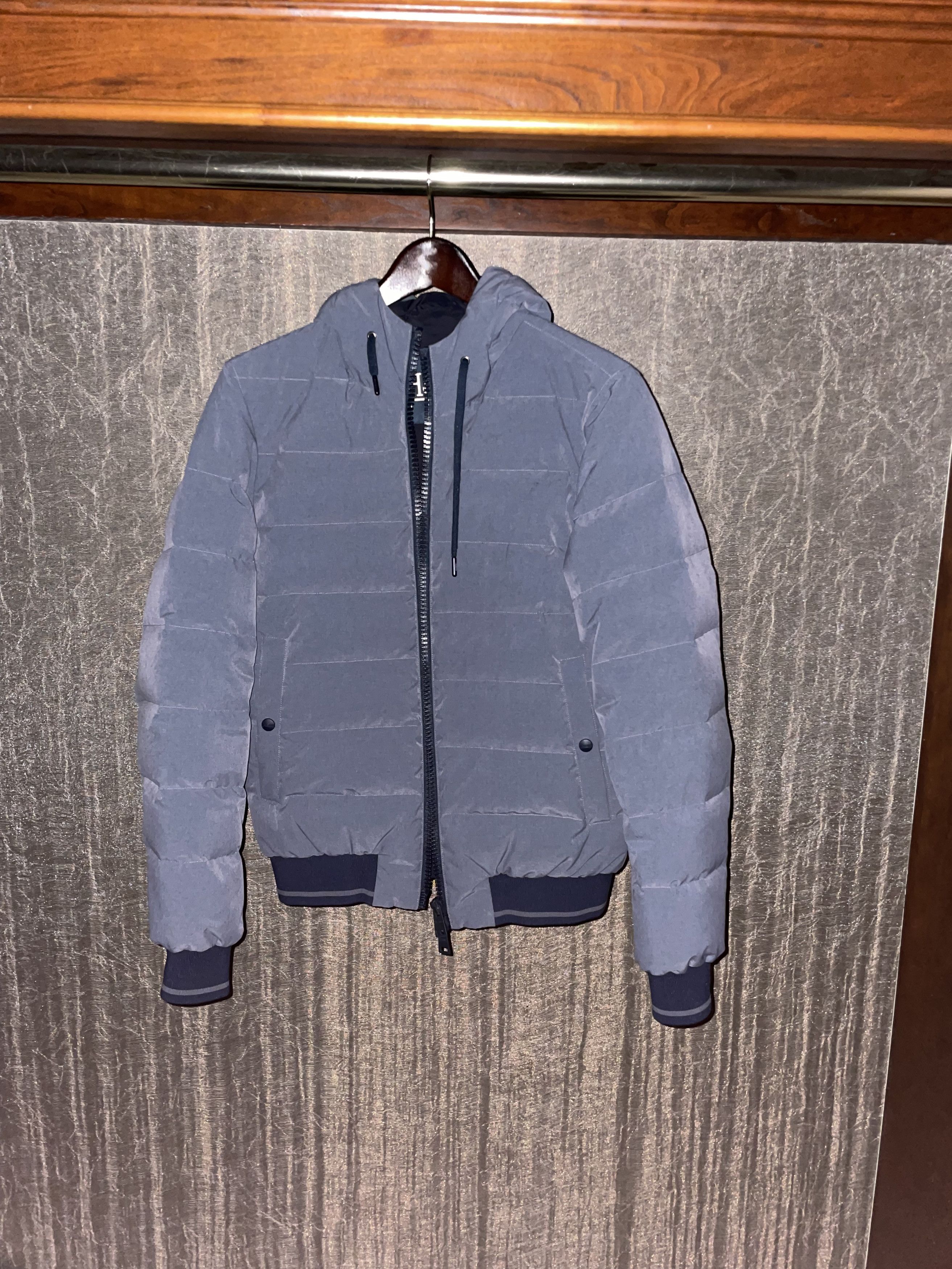 Herno Grey Puffer Jacket