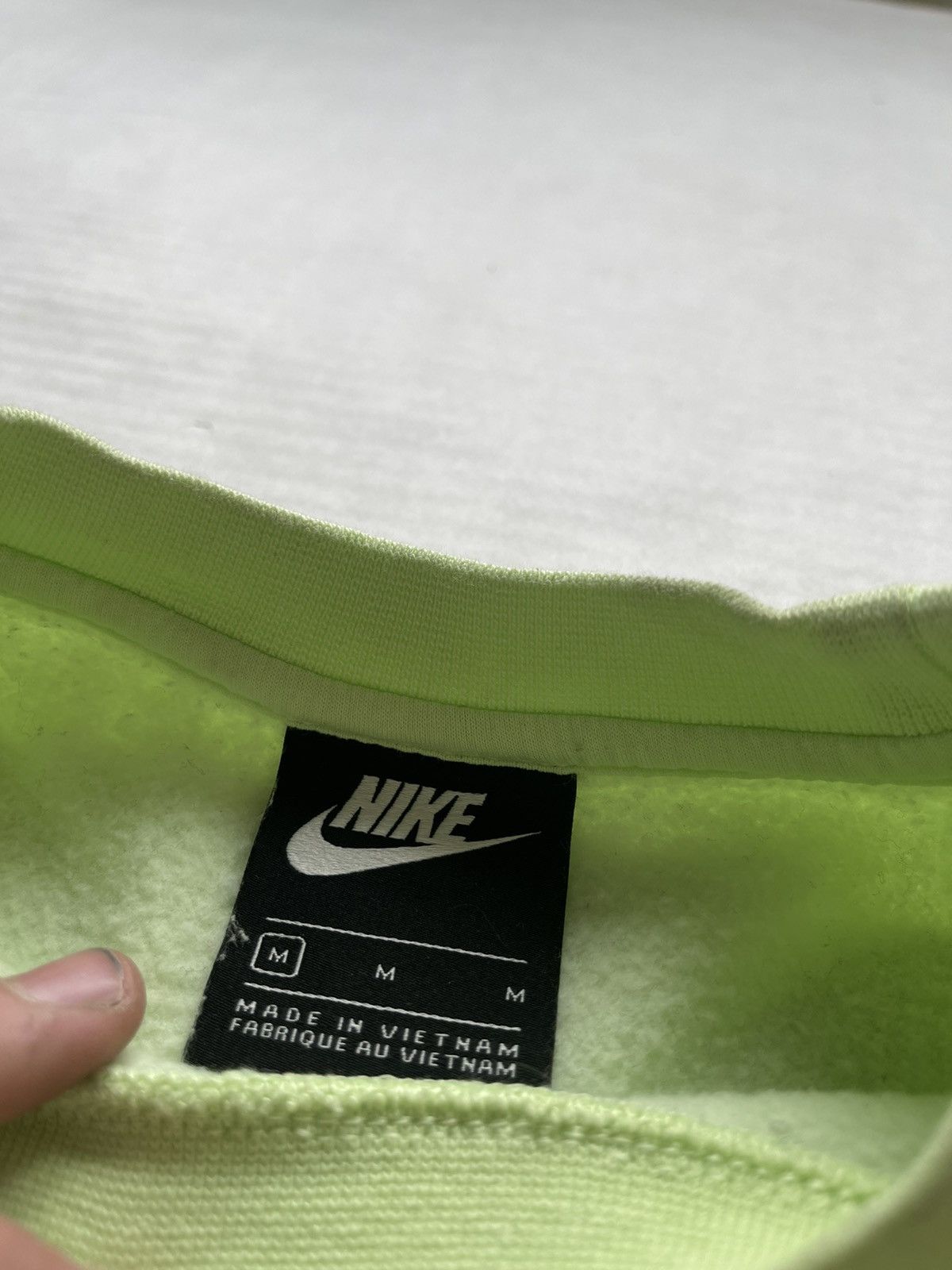 Nike Light Green Small Logo Nike Crewneck M Size US M / EU 48-50 / 2 - 4 Preview