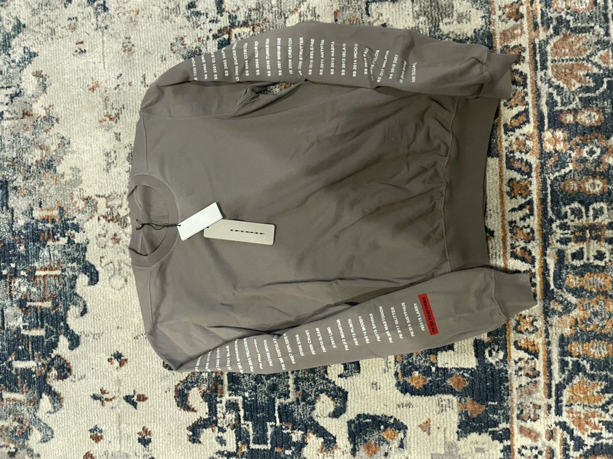 Rick Owens Drkshdw Rick Owens Drkshdw Sweatshirt Size US XL / EU 56 / 4 - 1 Thumbnail