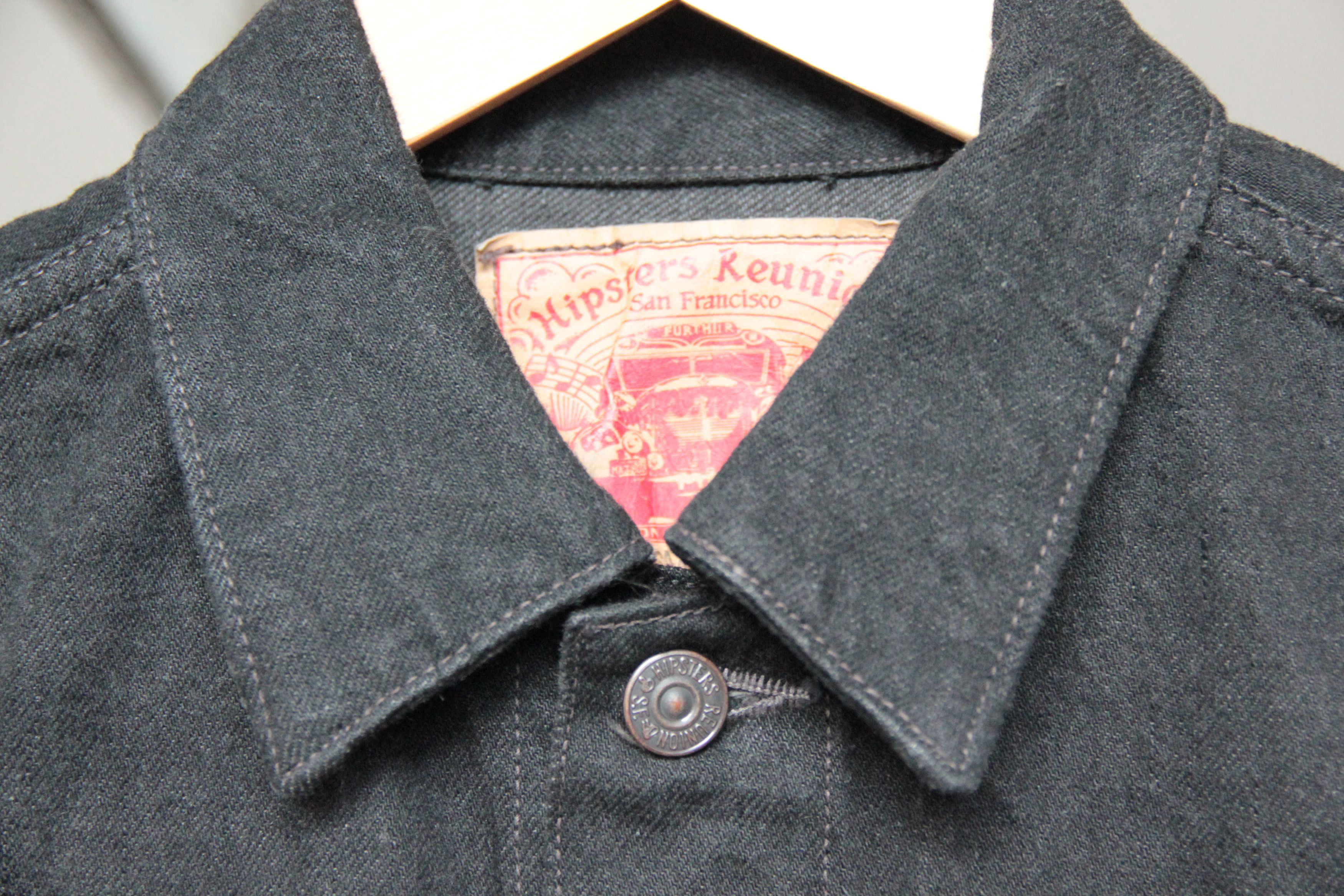 Freewheelers Hipsters Reunion Lot 666MJ Black Denim Vest | Grailed