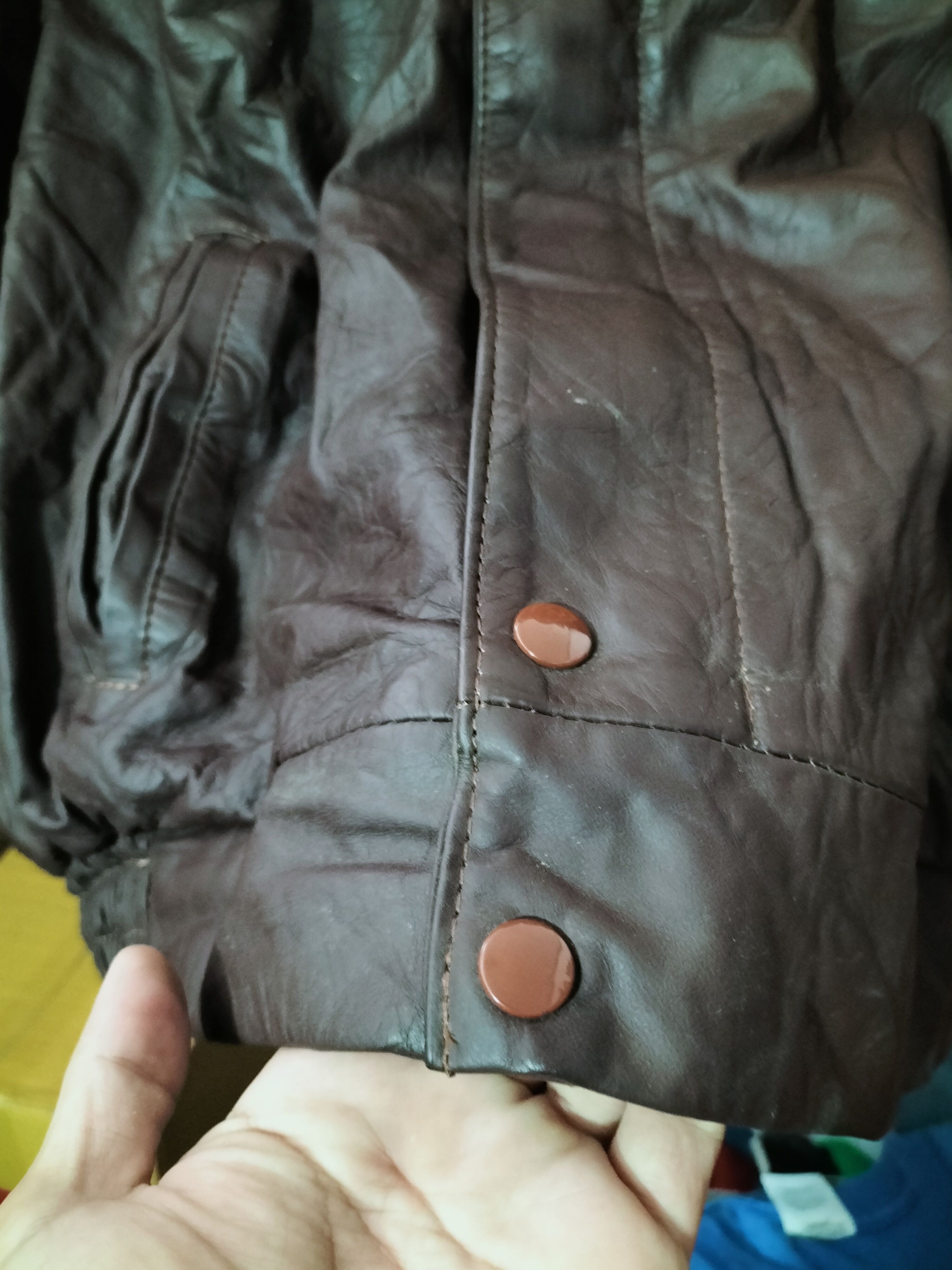 Vintage 90s Cactus Jack Leather Jacket Queens Commerce Size US M / EU 48-50 / 2 - 9 Thumbnail