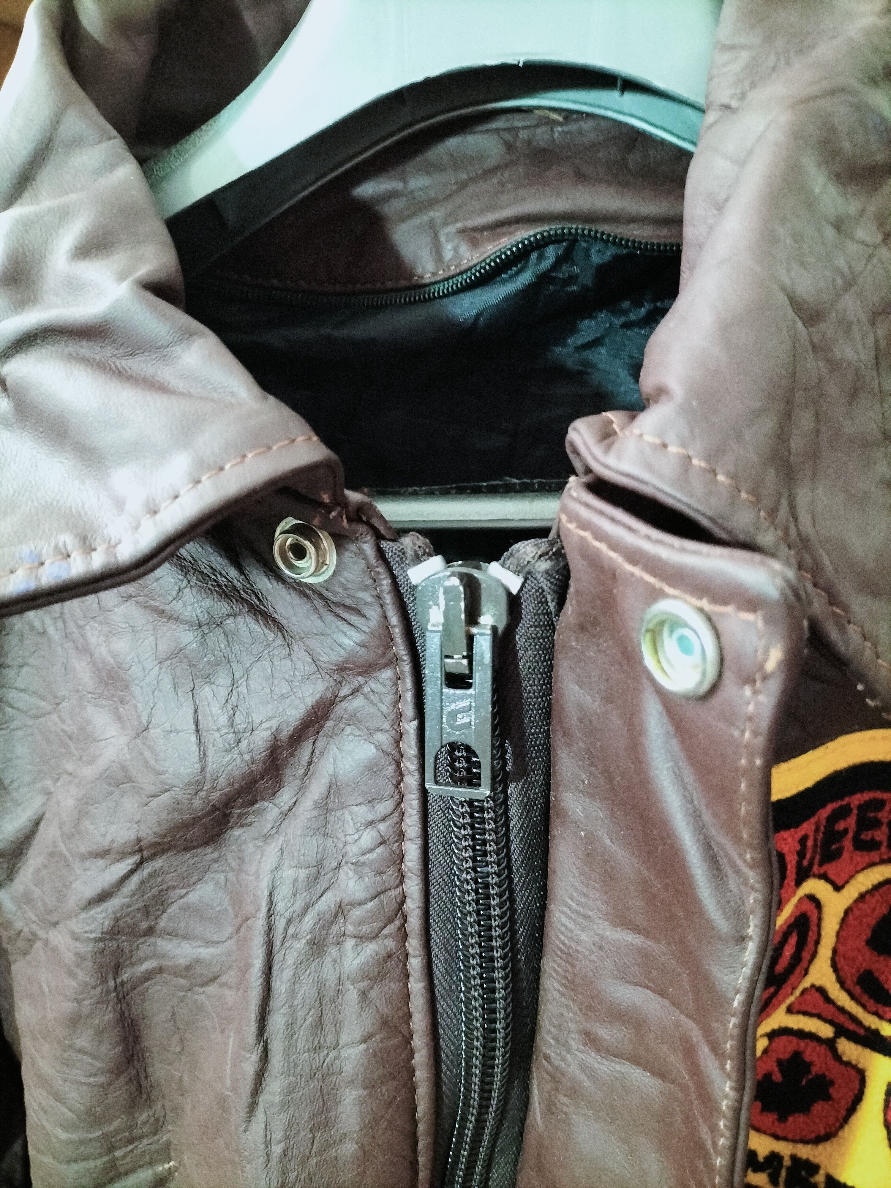 Vintage 90s Cactus Jack Leather Jacket Queens Commerce Size US M / EU 48-50 / 2 - 7 Thumbnail