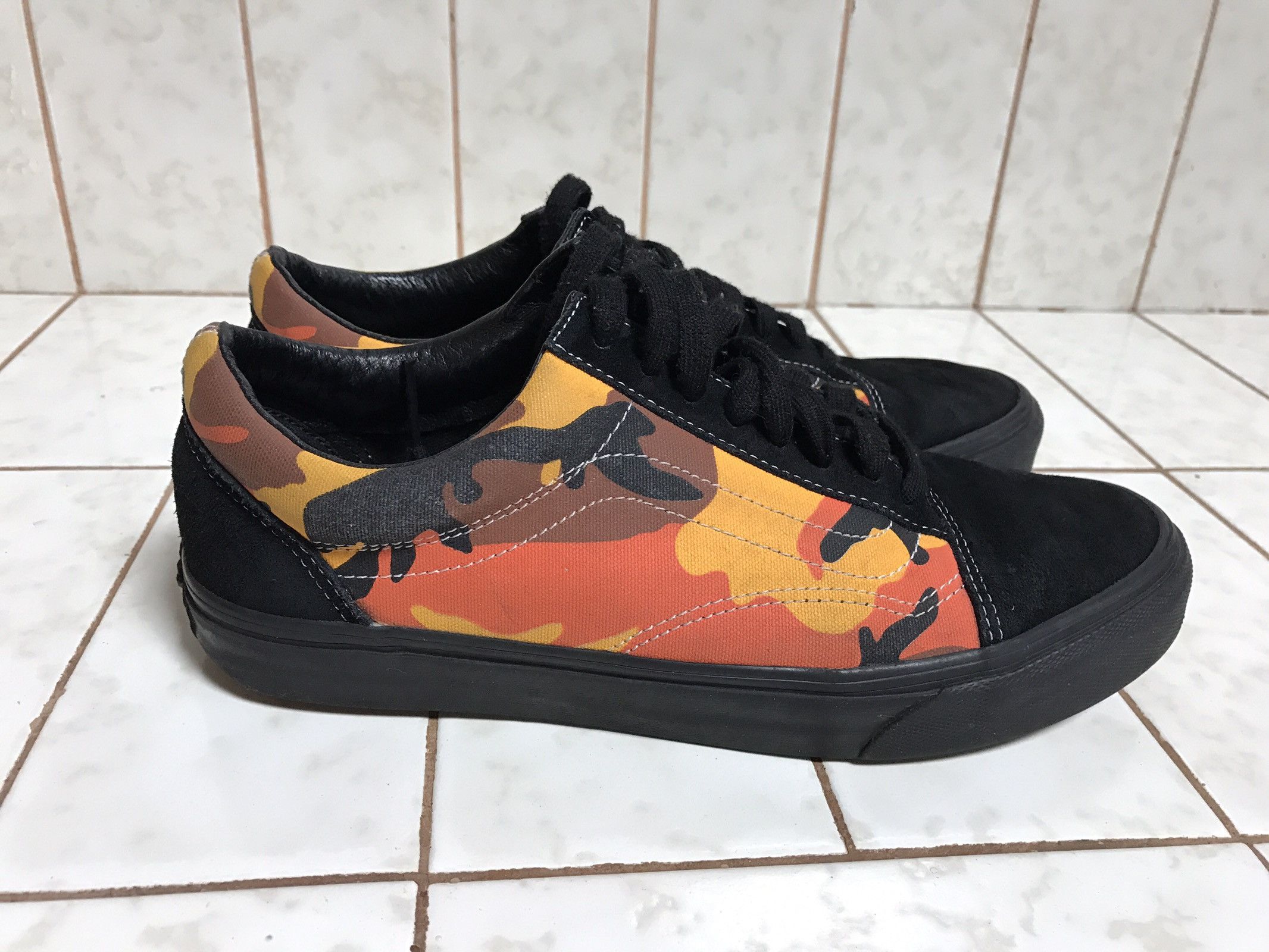 Supreme Vans Old Skool Orange Size 9 –