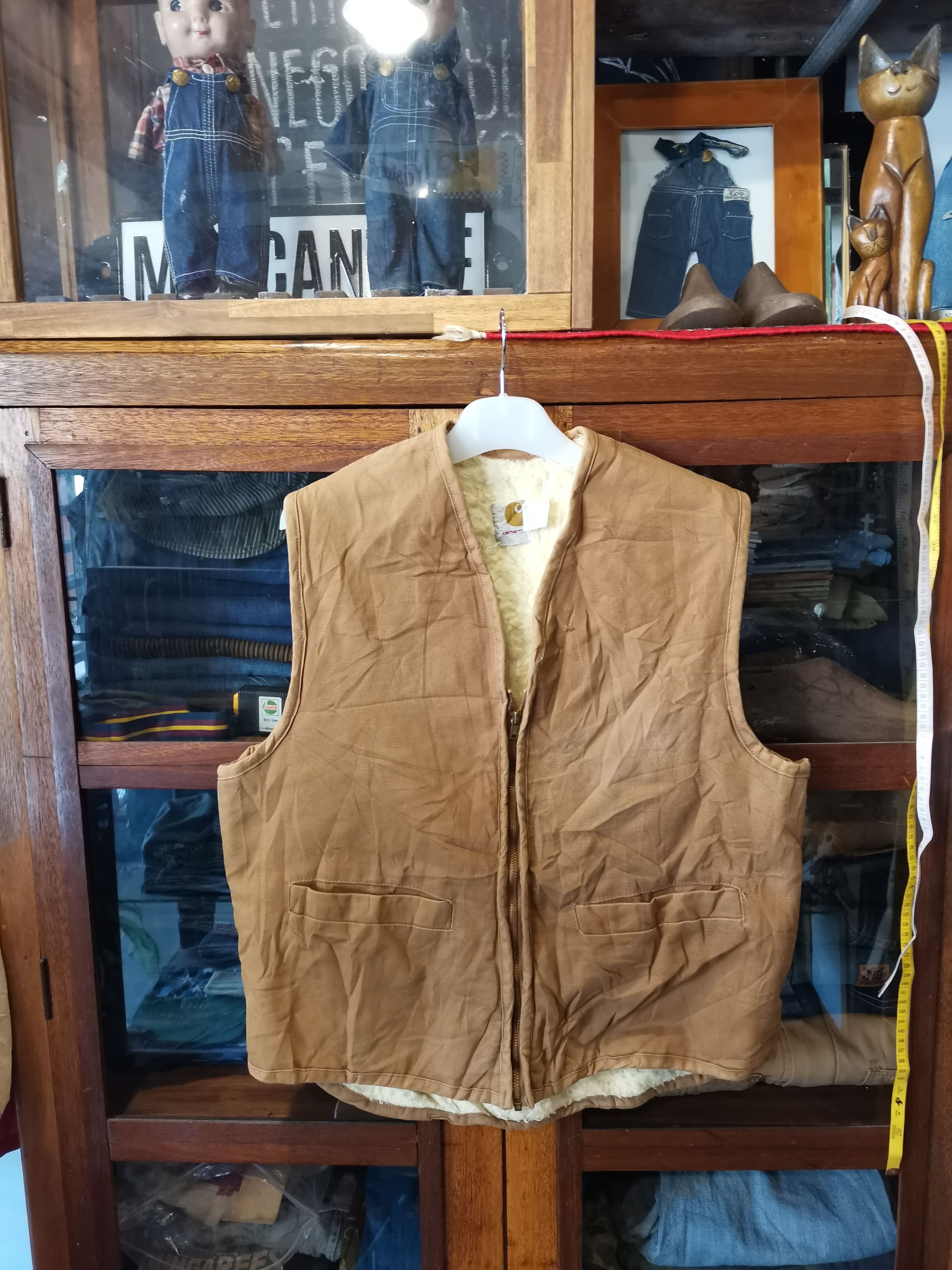 Vintage Carhartt 70s Sherpa Winter Vest