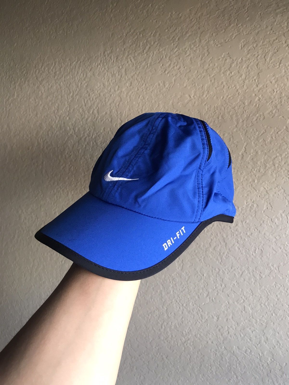 Nike Nike Featherlight Dri-Fit Running Hat Blue Cap | Grailed