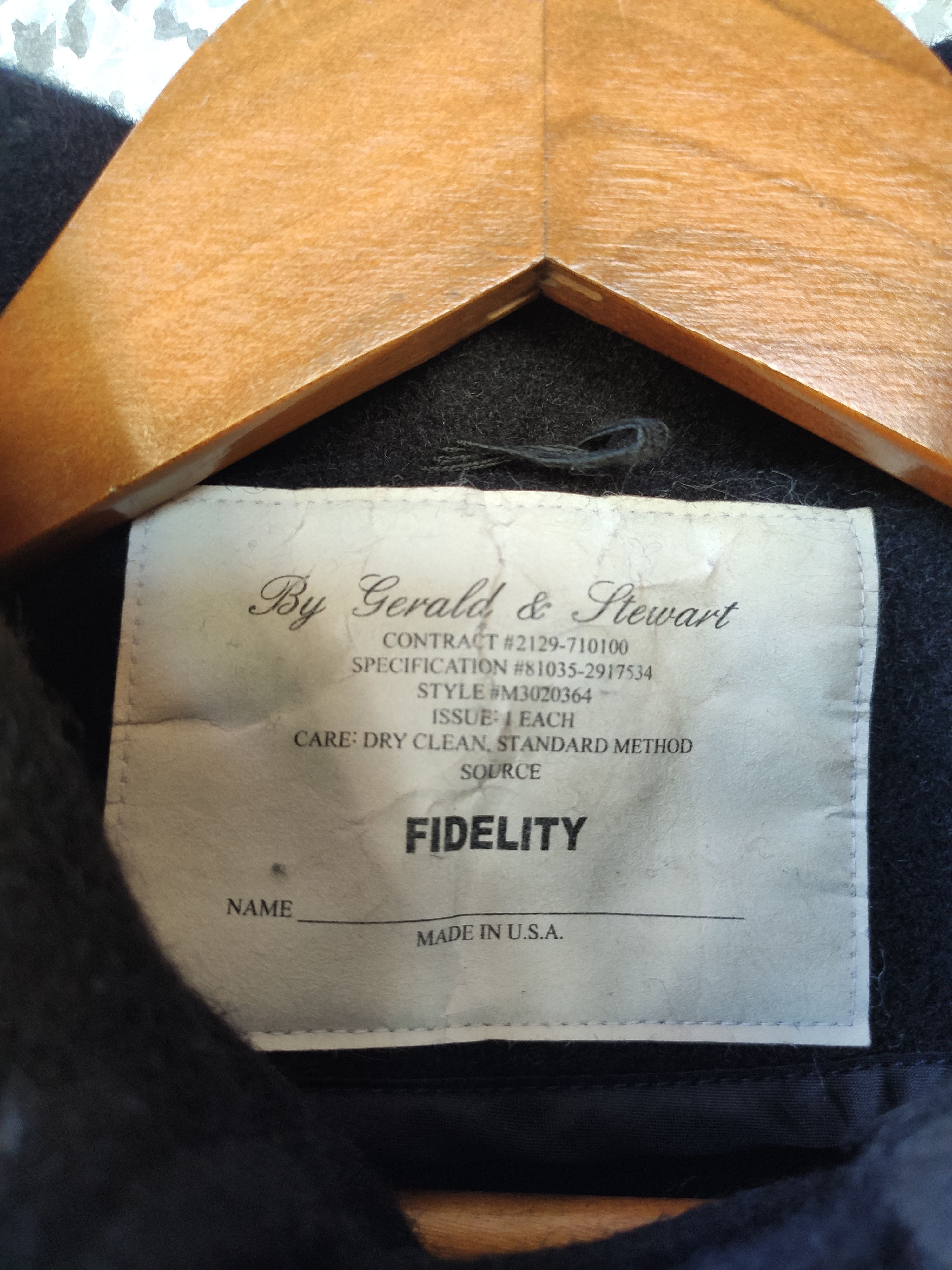 Fidelity 🔥 Vtg Fidelity by Gerald & Steward jacket blanket design Size US M / EU 48-50 / 2 - 6 Thumbnail