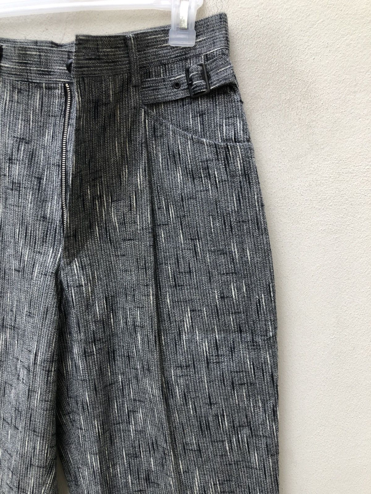 Vintage Vintage 90s Monsieur BILVIE Japan Rainy Striped Trouser Pant Size US 29 - 11 Thumbnail