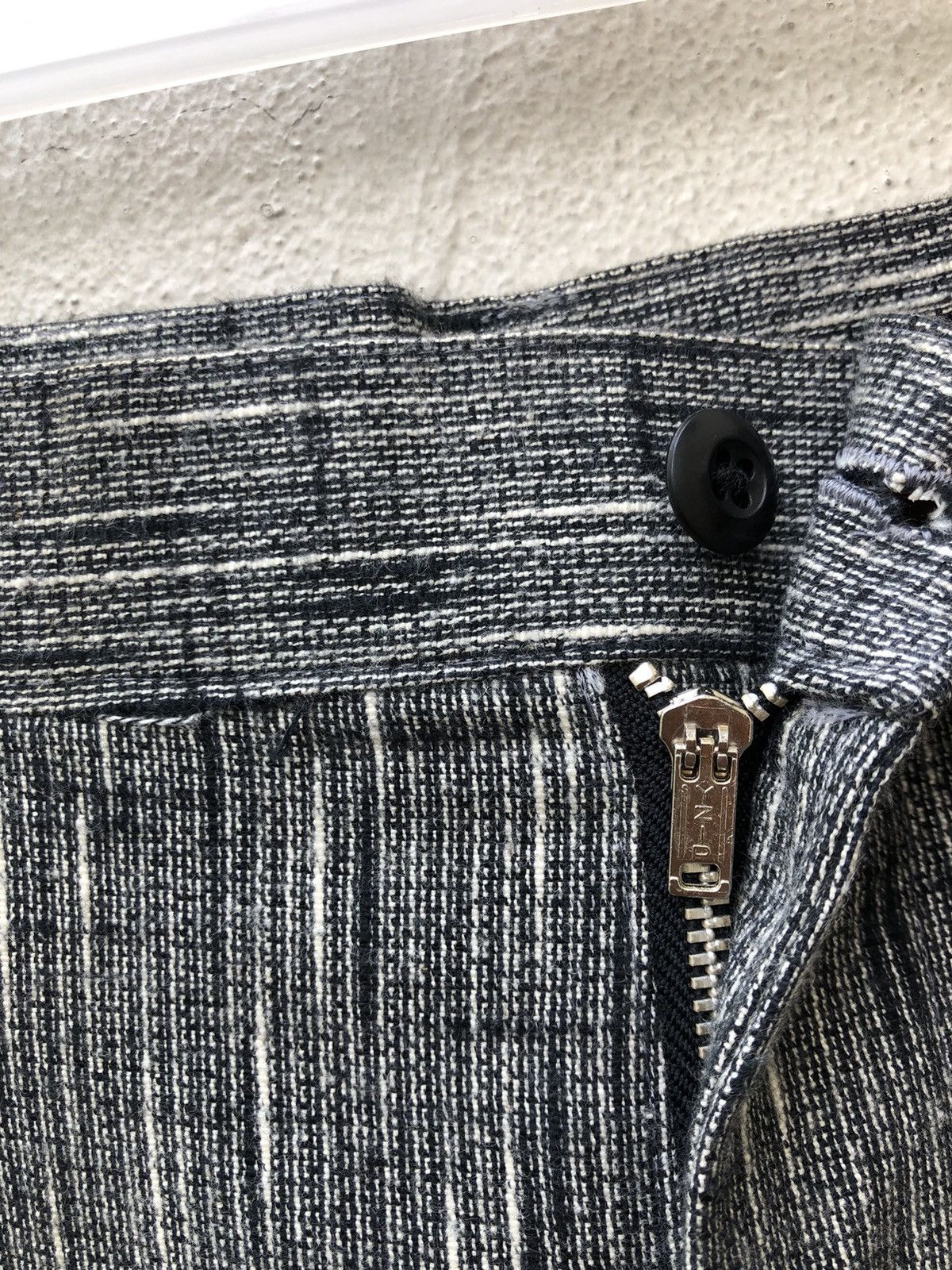 Vintage Vintage 90s Monsieur BILVIE Japan Rainy Striped Trouser Pant Size US 29 - 7 Thumbnail