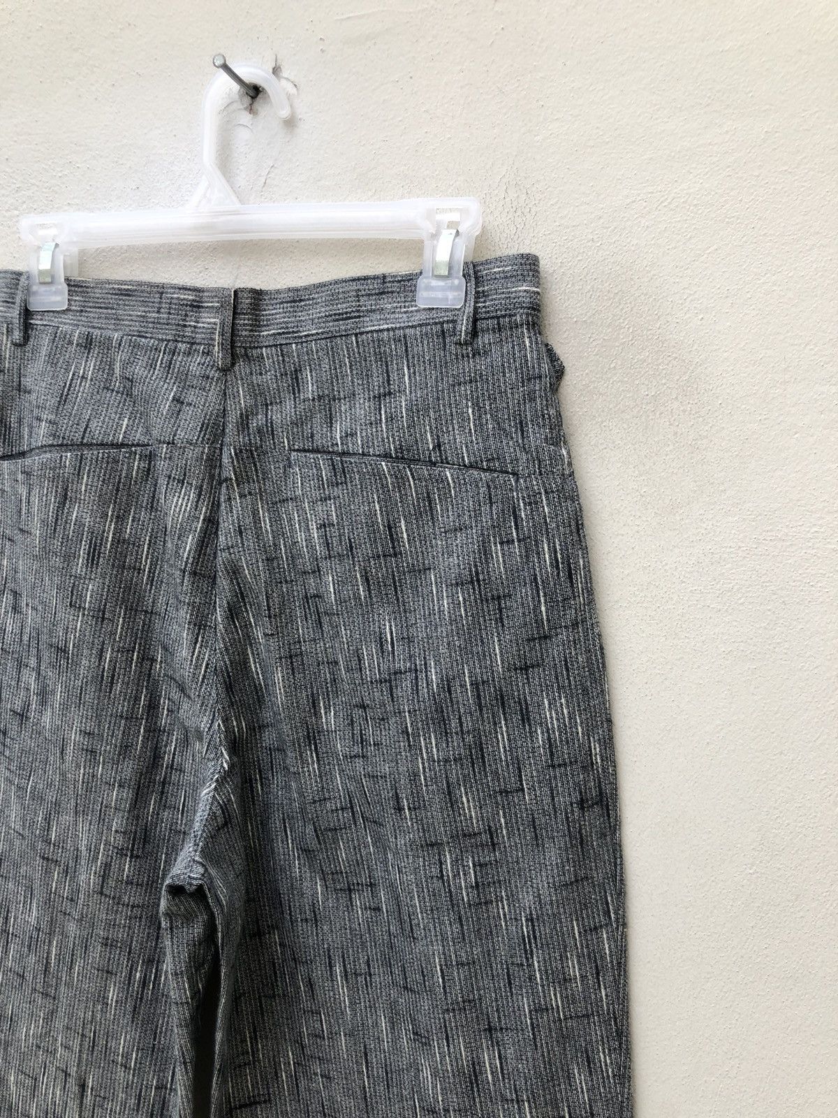 Vintage Vintage 90s Monsieur BILVIE Japan Rainy Striped Trouser Pant Size US 29 - 19 Thumbnail