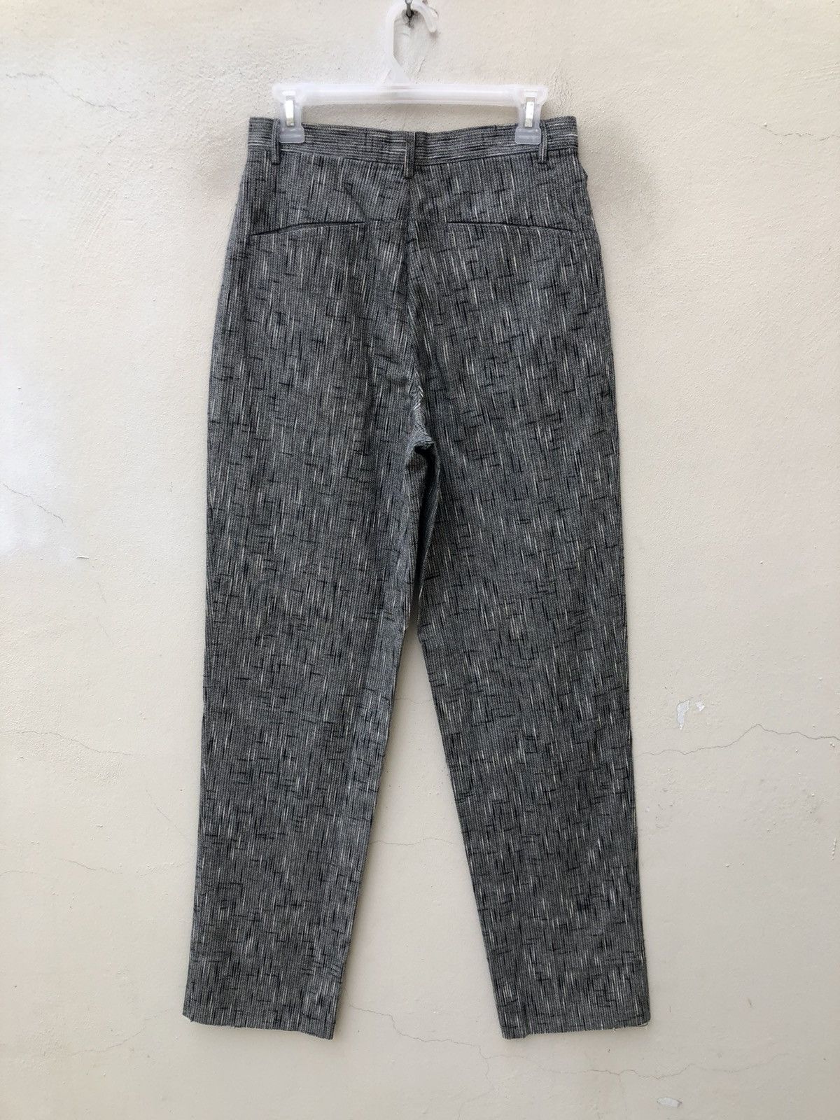 Vintage Vintage 90s Monsieur BILVIE Japan Rainy Striped Trouser Pant Size US 29 - 14 Thumbnail