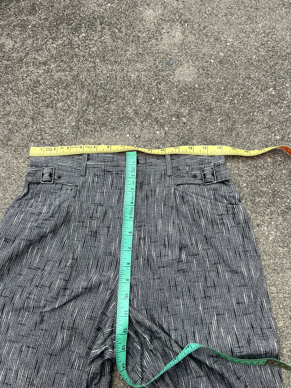 Vintage Vintage 90s Monsieur BILVIE Japan Rainy Striped Trouser Pant Size US 29 - 3 Thumbnail