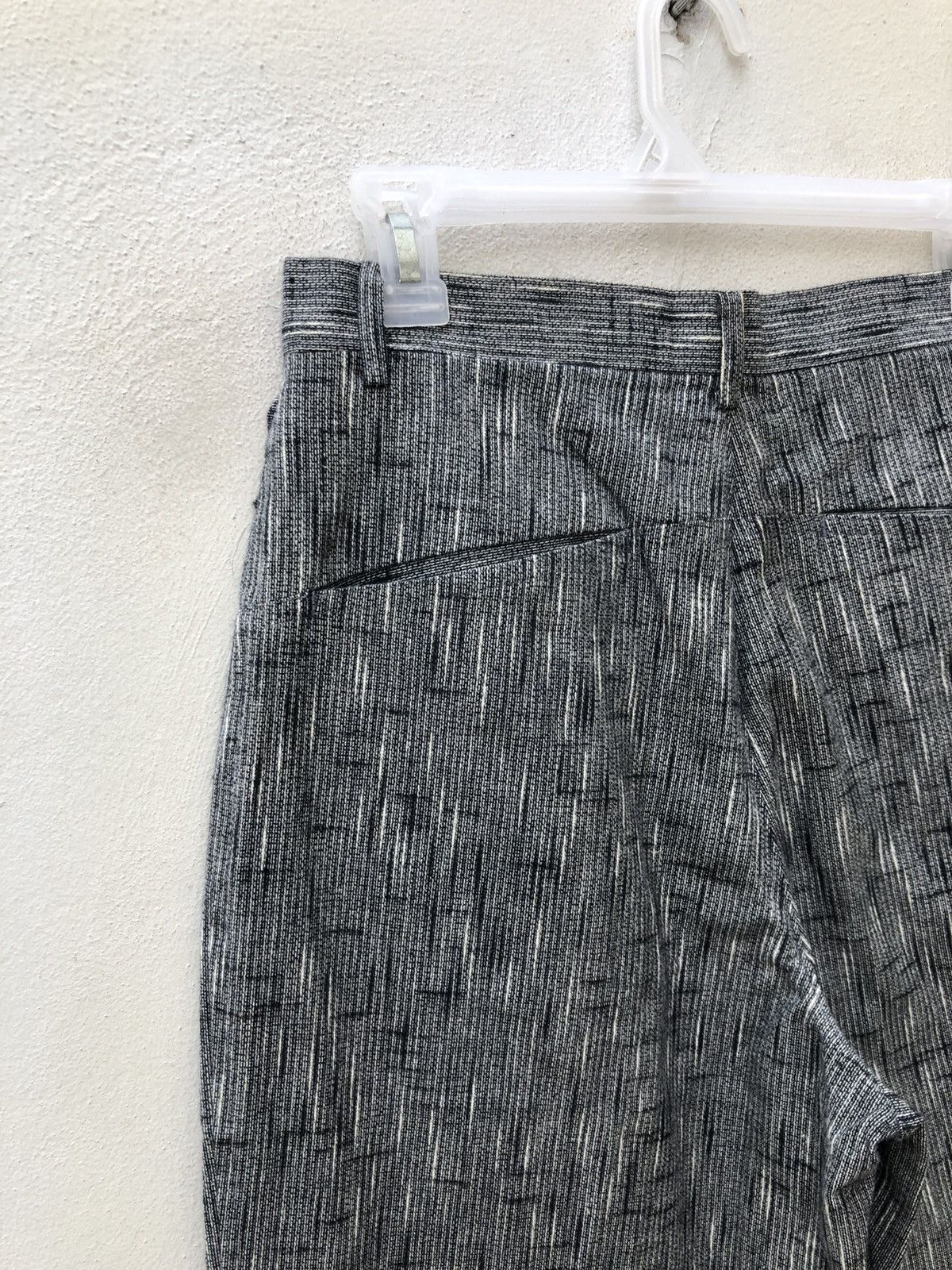 Vintage Vintage 90s Monsieur BILVIE Japan Rainy Striped Trouser Pant Size US 29 - 16 Thumbnail