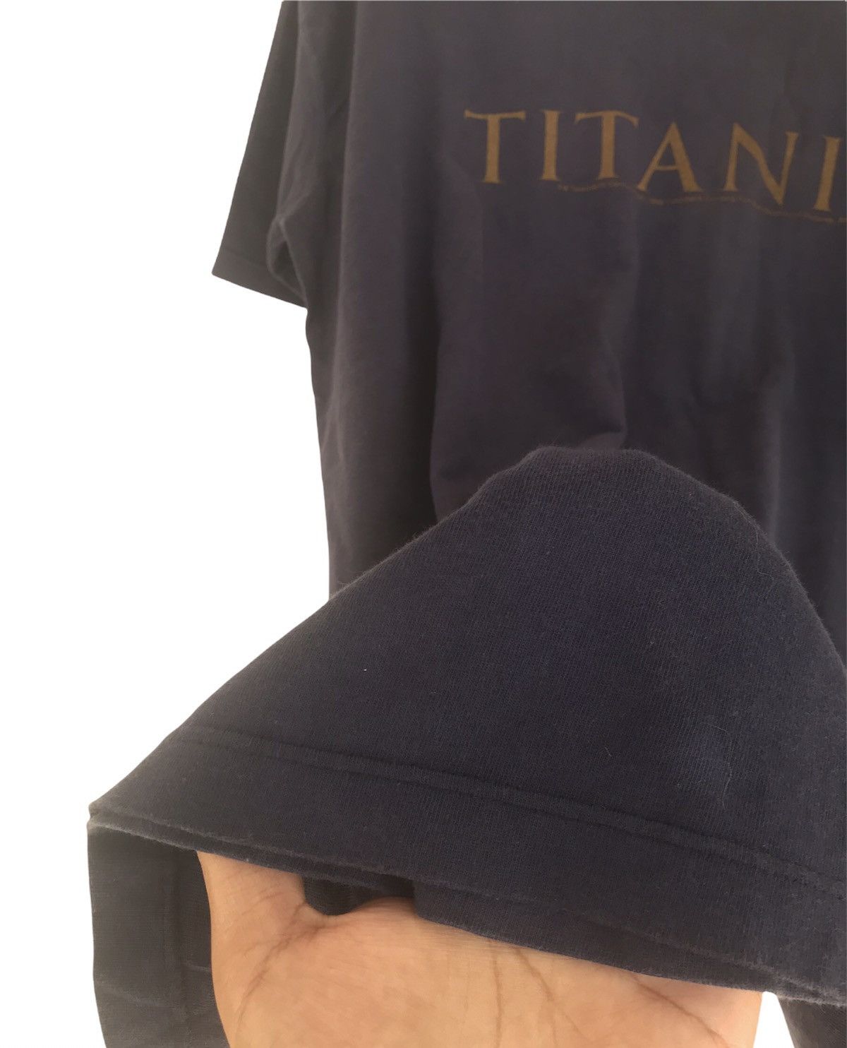 Vintage 💥SALE💥Vtg Titanic 90's movie T-Shirt Size US XL / EU 56 / 4 - 4 Thumbnail
