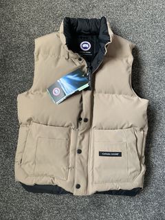 Canada goose vest online beige