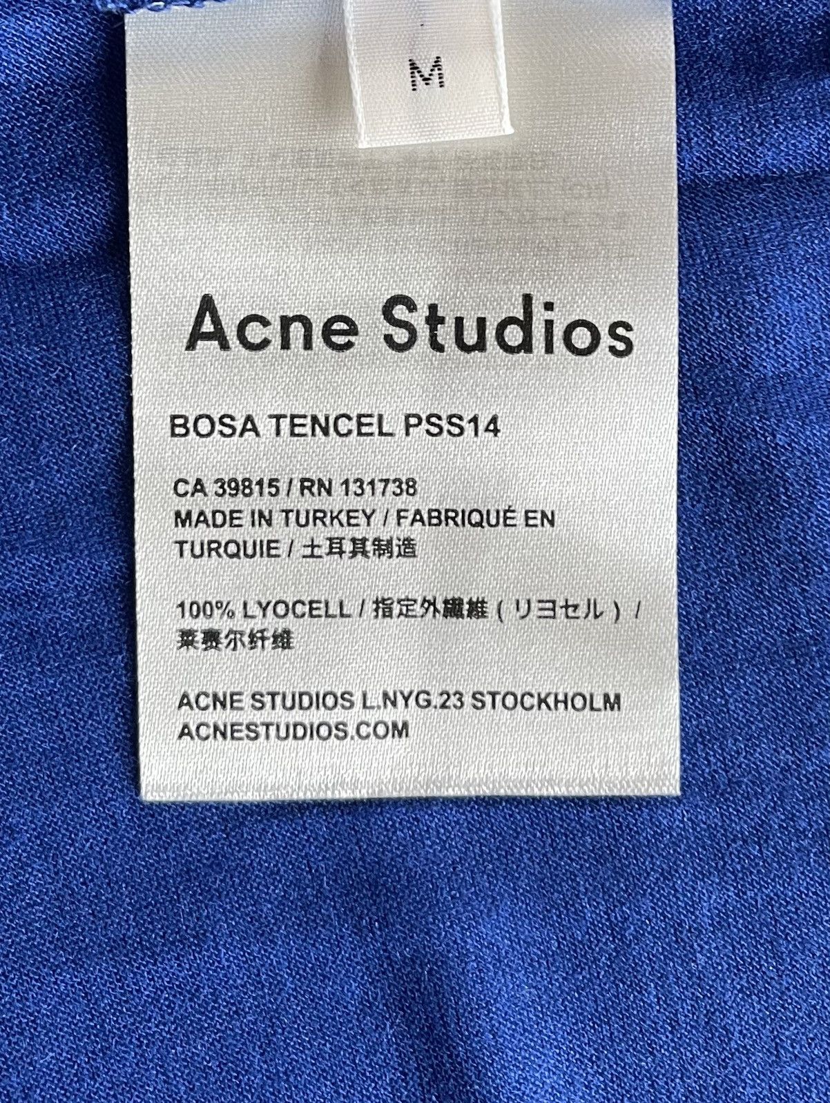 Acne Studios Sleeveless t-shirt top Size M / US 6-8 / IT 42-44 - 4 Thumbnail