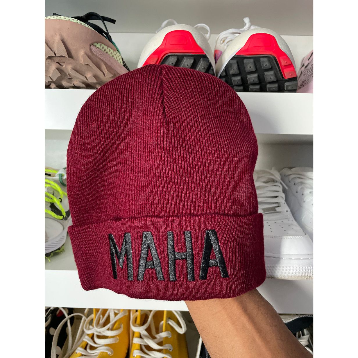 Maharishi MAHARISHI MA20 Logo Beanie Size ONE SIZE - 1 Thumbnail