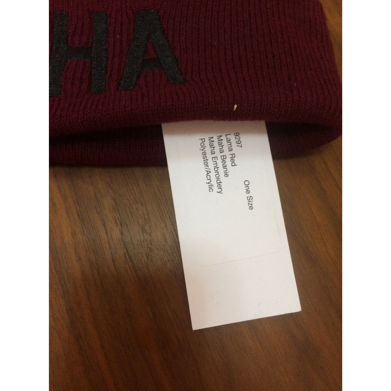 Maharishi MAHARISHI MA20 Logo Beanie Size ONE SIZE - 3 Thumbnail