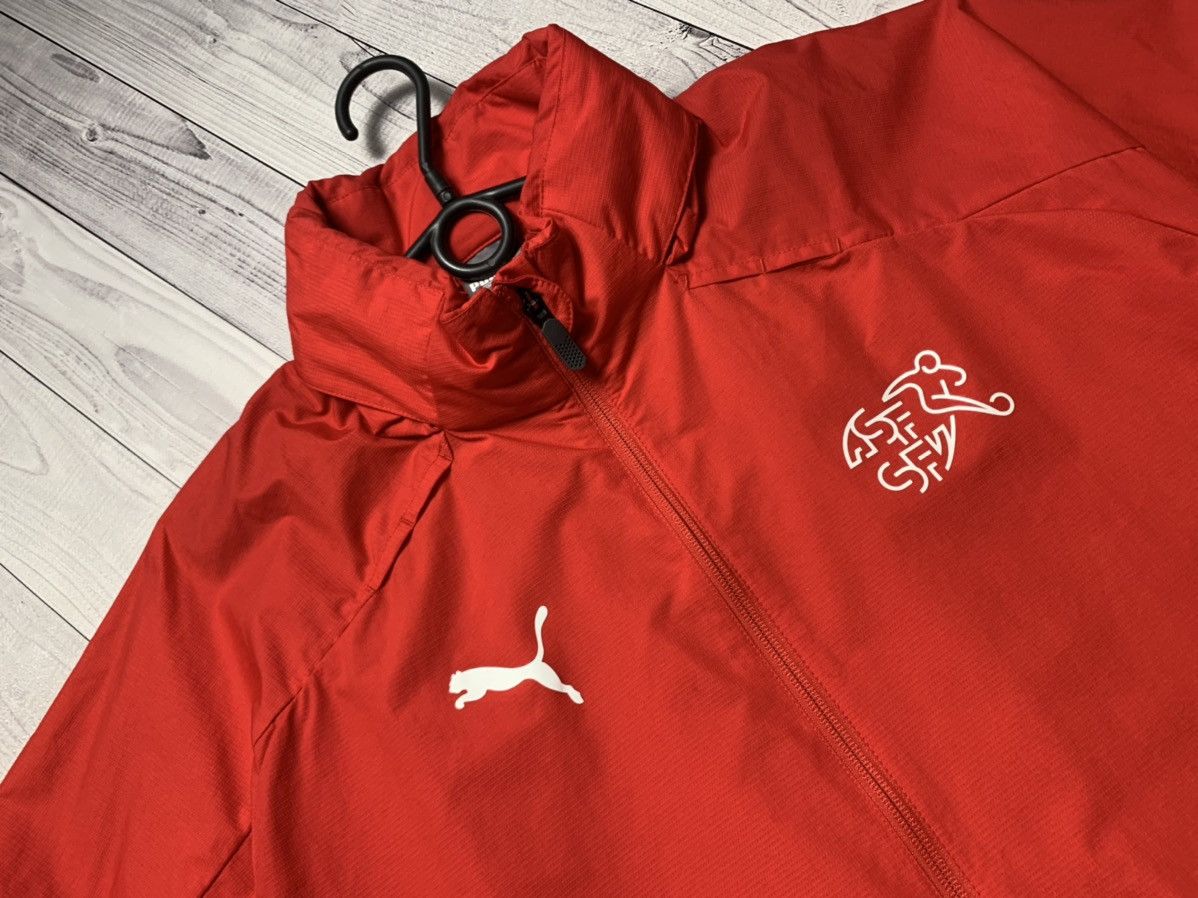 Puma × Vintage Vintage puma Switzerland soccer jacket Swiss size L Size US L / EU 52-54 / 3 - 3 Thumbnail