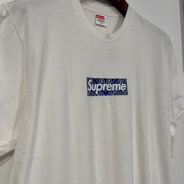 Supreme Supreme Bandana Box Logo Tee White
