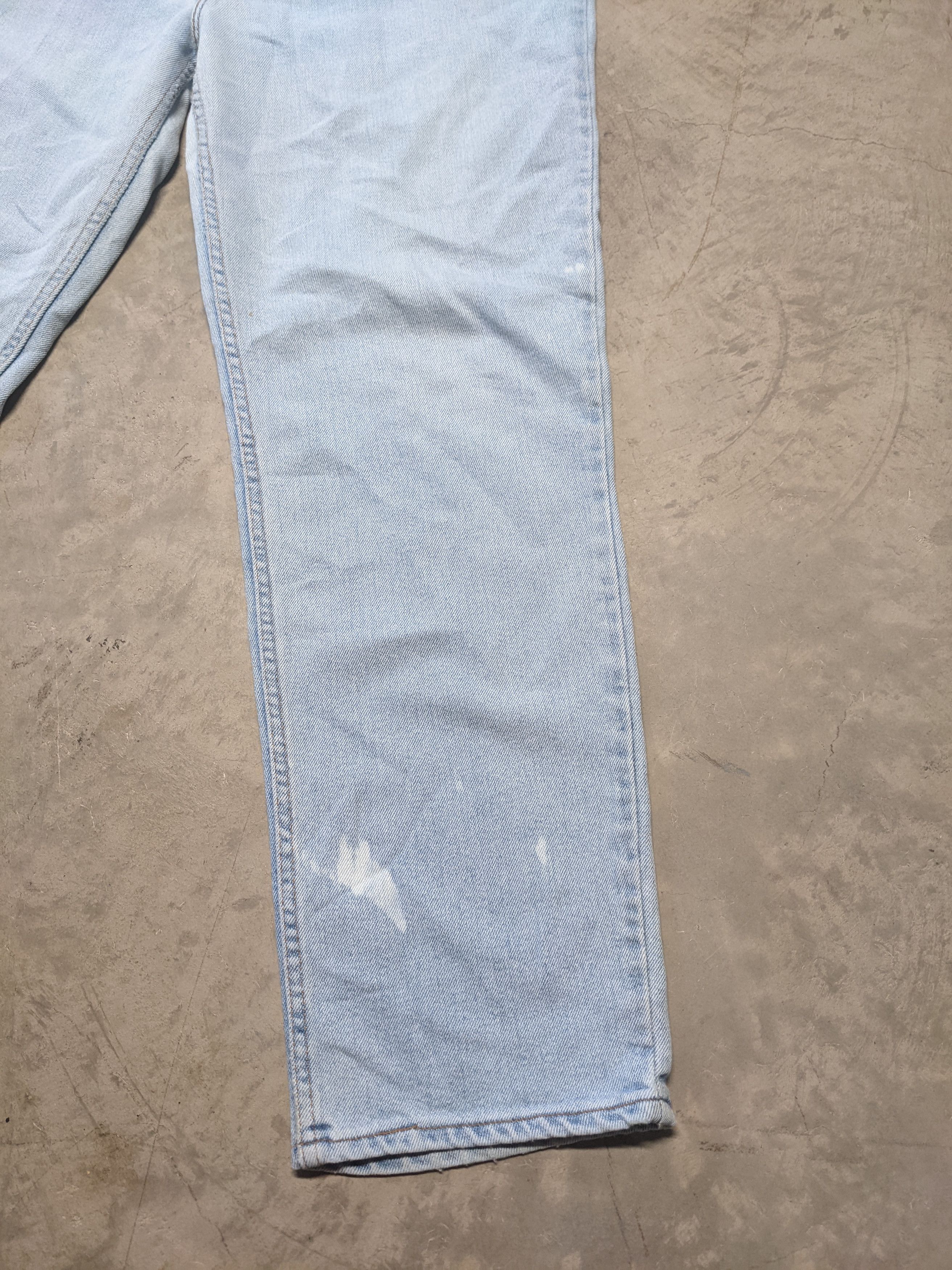 Levi's Vintage Brown Tab 90s Levis 540 Denim Light Wash Size US 42 / EU 58 - 4 Thumbnail