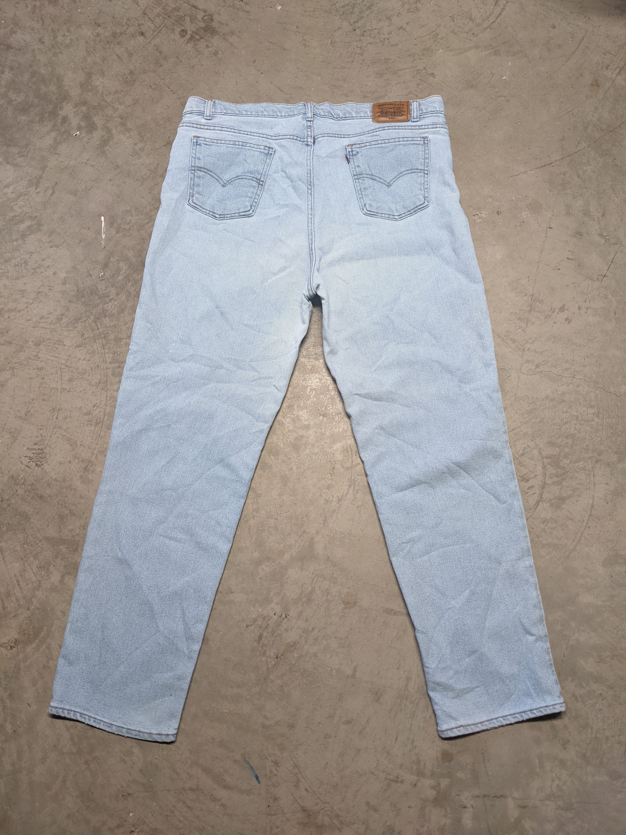 Levi's Vintage Brown Tab 90s Levis 540 Denim Light Wash Size US 42 / EU 58 - 5 Thumbnail