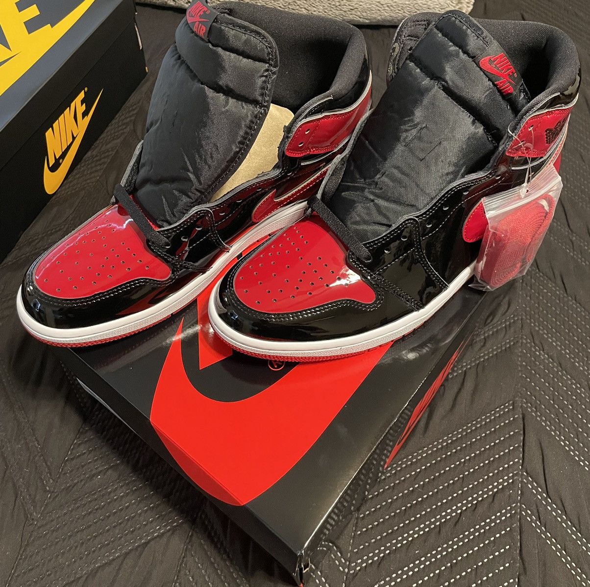 Jordan Brand Air Jordan 1 Bred Size US 11 / EU 44 - 4 Thumbnail