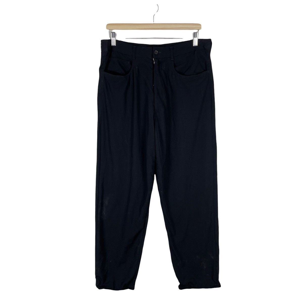 Yohji Yamamoto 🔥YOHJI YAMAMOTO POUR HOMME SIGNATURE CASUAL PANTS Size US 31 - 2 Thumbnail