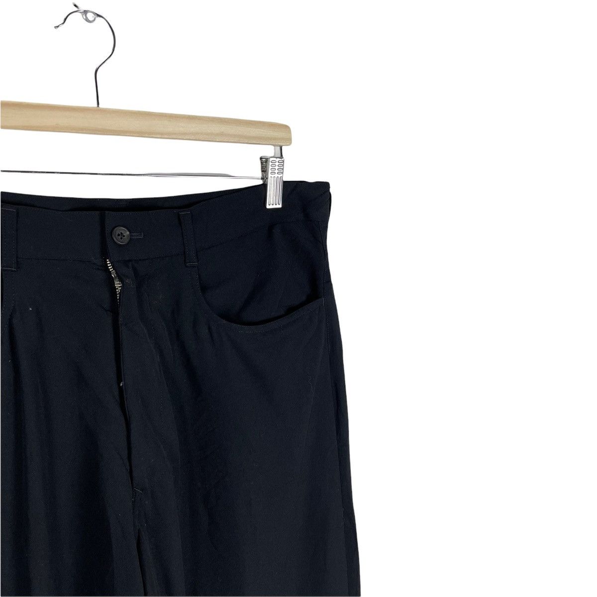 Yohji Yamamoto 🔥YOHJI YAMAMOTO POUR HOMME SIGNATURE CASUAL PANTS Size US 31 - 5 Thumbnail