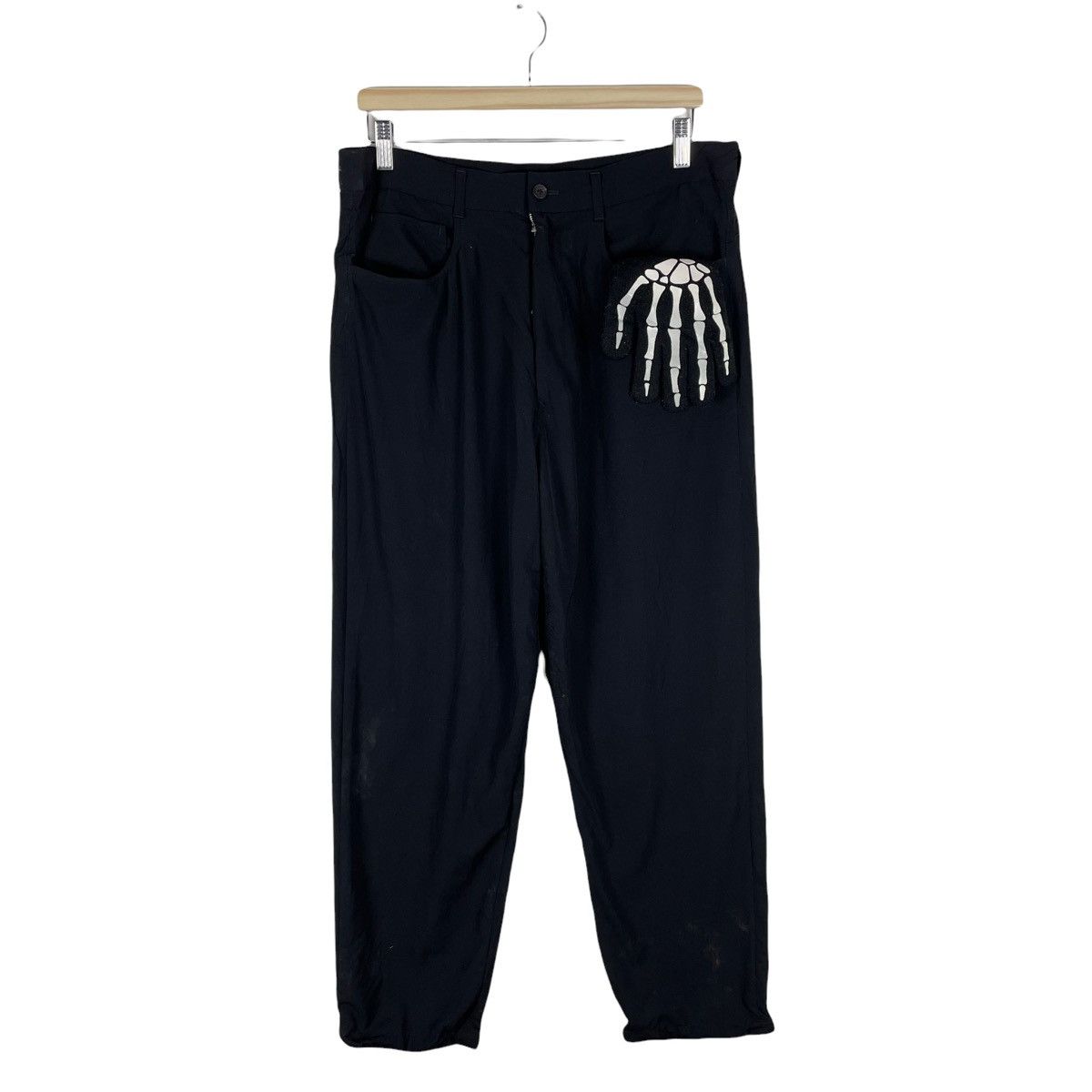 Yohji Yamamoto 🔥YOHJI YAMAMOTO POUR HOMME SIGNATURE CASUAL PANTS Size US 31 - 1 Thumbnail