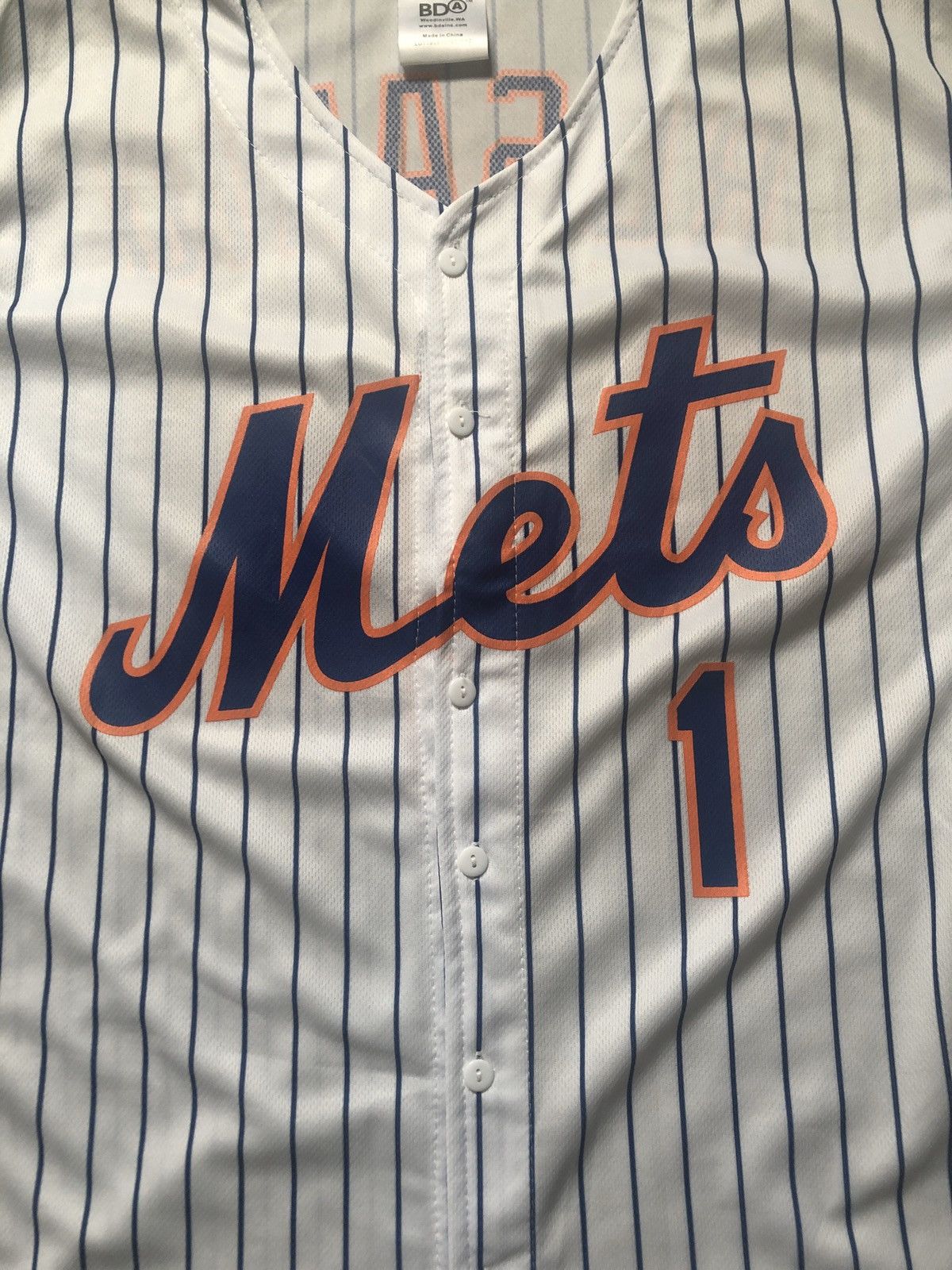 MLB New York Mets Jersey Size US XL / EU 56 / 4 - 2 Thumbnail