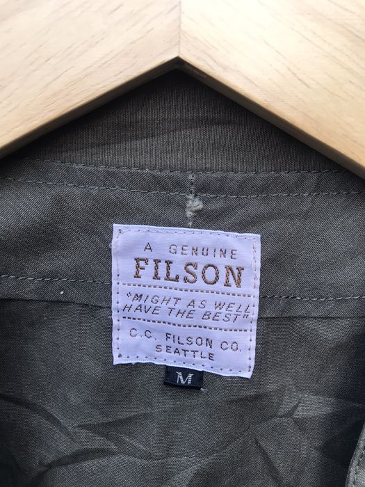 Filson Filson Co Wax Tactical Parachute Vest | Grailed