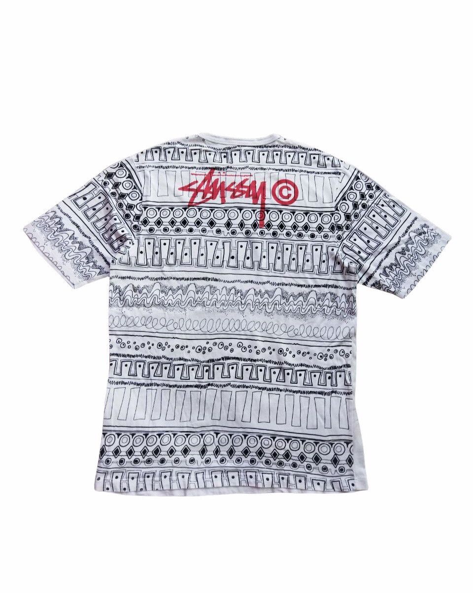 Streetwear × Stussy Stussy Broken Crown Logo Short Sleeve T