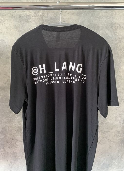 Helmut Lang Helmut Lang MoCA Westport Tee Shirt | Grailed