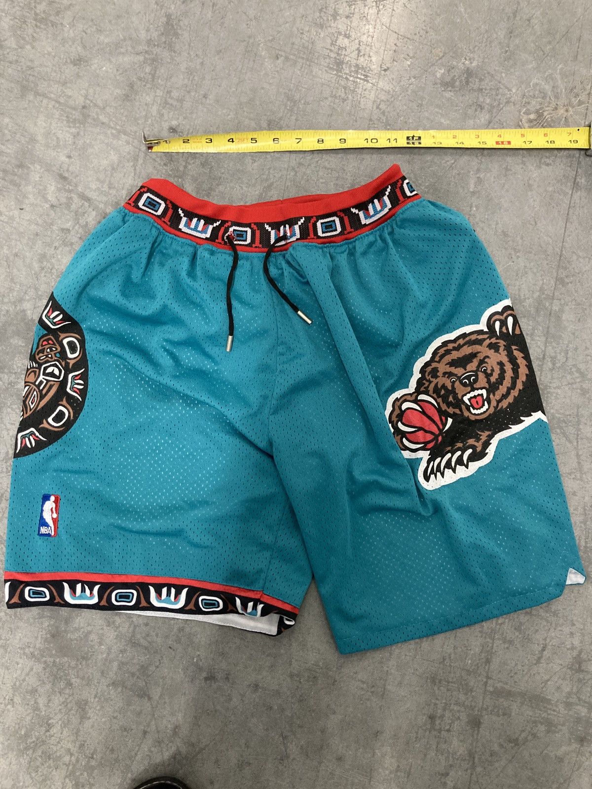 Just Don 90s Shorts Vancouver Grizzlies 1995-96