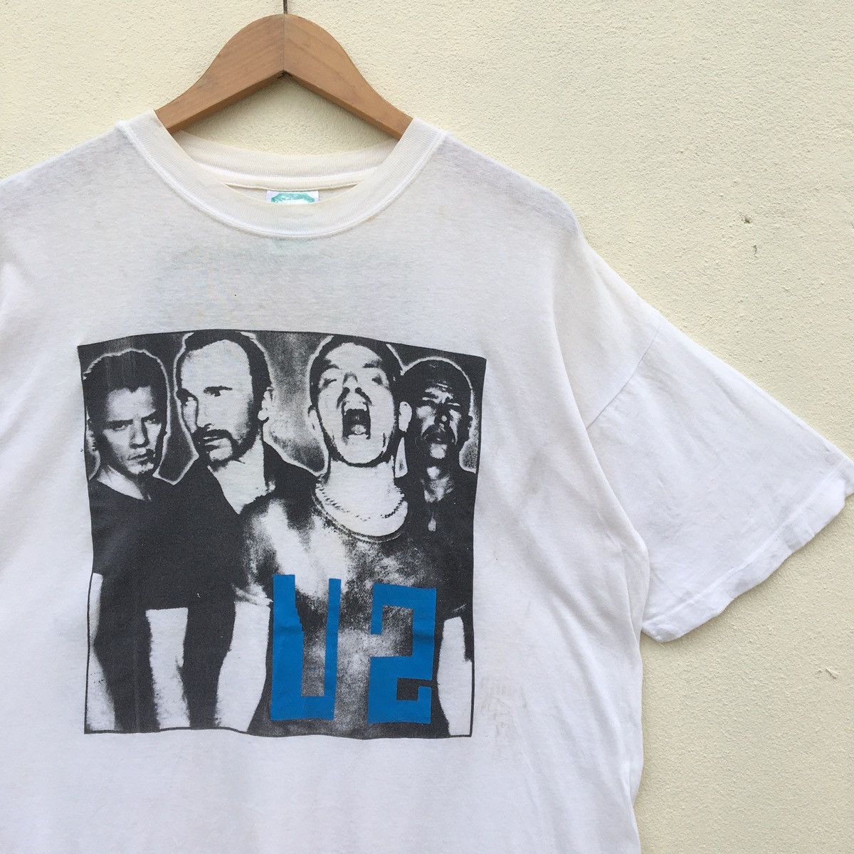Band Tees × Vintage SUPER RARE‼️Vintage U2 POP TOUR 97 BAND T-shirt Size US XL / EU 56 / 4 - 3 Thumbnail