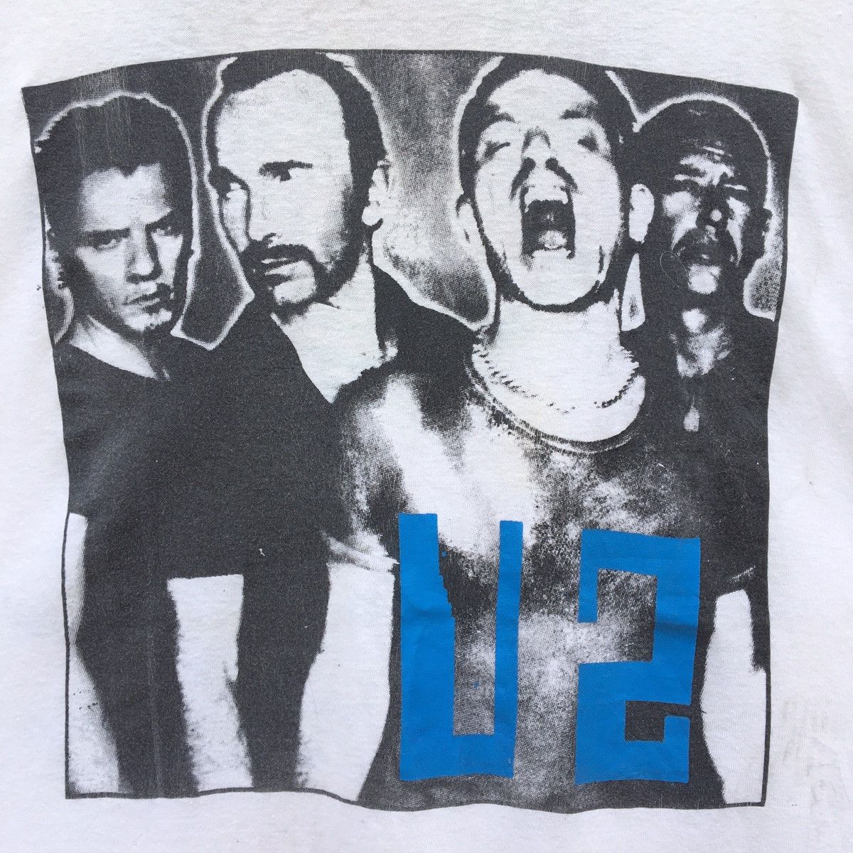 Band Tees × Vintage SUPER RARE‼️Vintage U2 POP TOUR 97 BAND T-shirt Size US XL / EU 56 / 4 - 5 Thumbnail