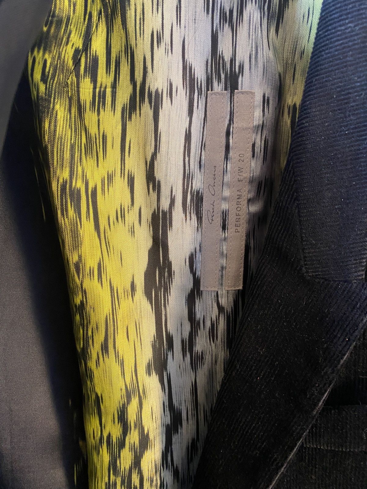 Rick Owens Sample Corduroy Neue Coat Size US M / EU 48-50 / 2 - 3 Thumbnail