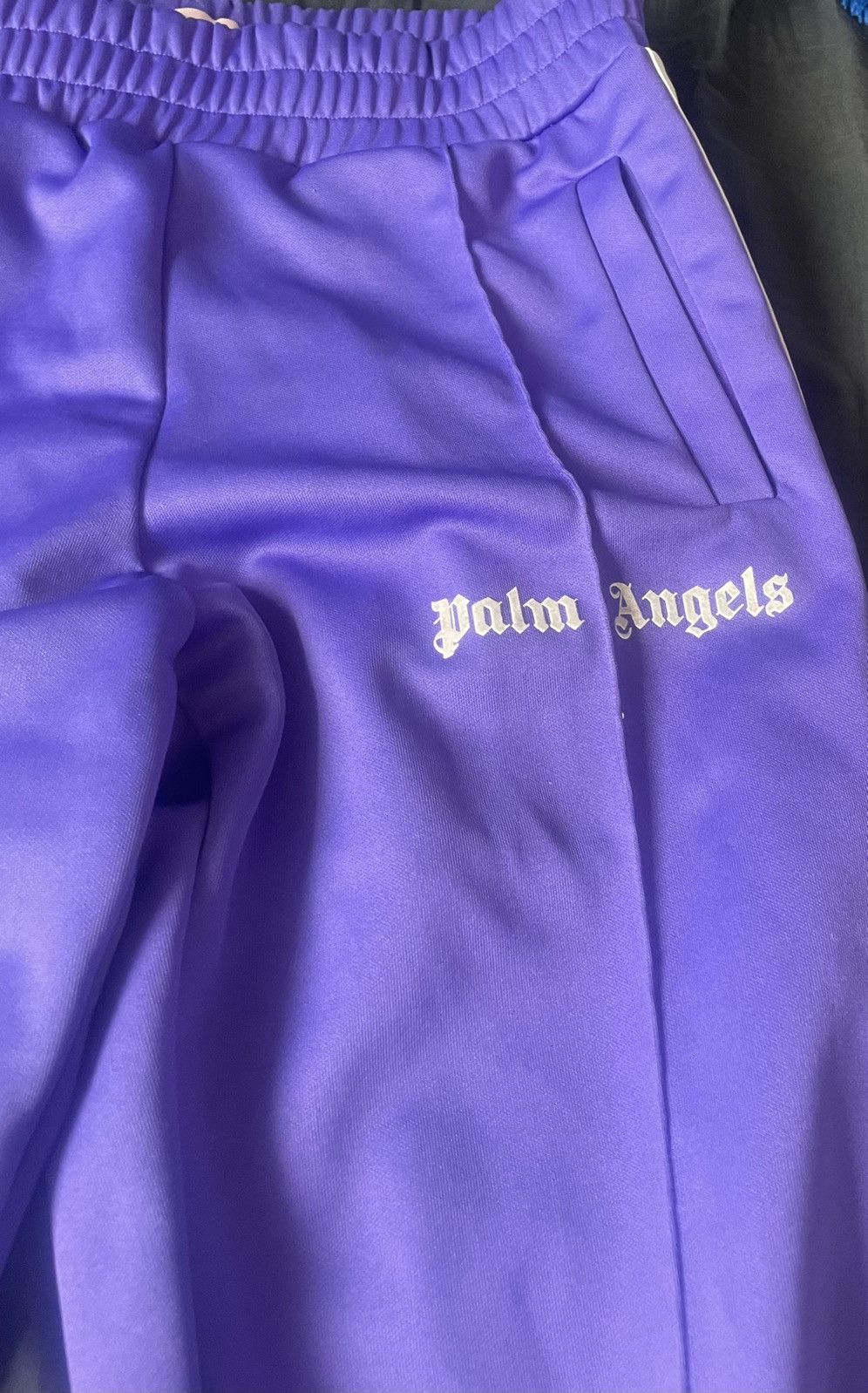 Palm Angels PALM ANGELS PURPLE TRACK PANTS Size US 32 / EU 48 - 2 Thumbnail